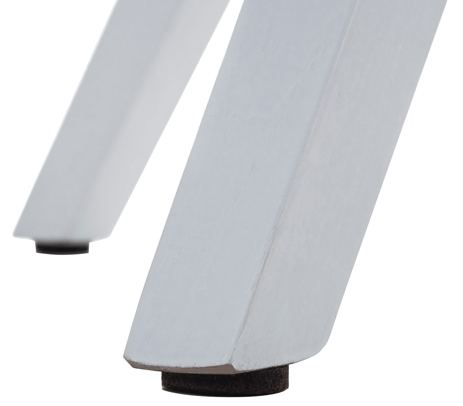 Chaise Pegleg Tissu pieds carré