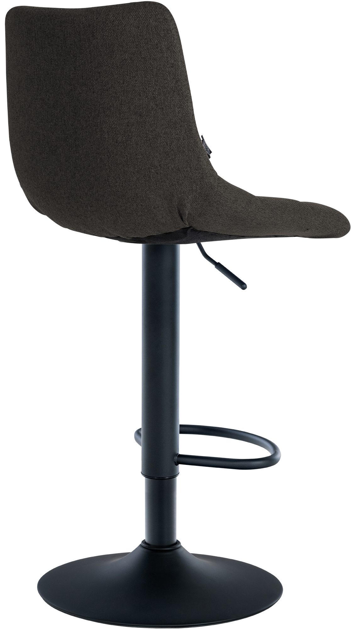 Lot de 2 tabourets de bar Jerry tissu