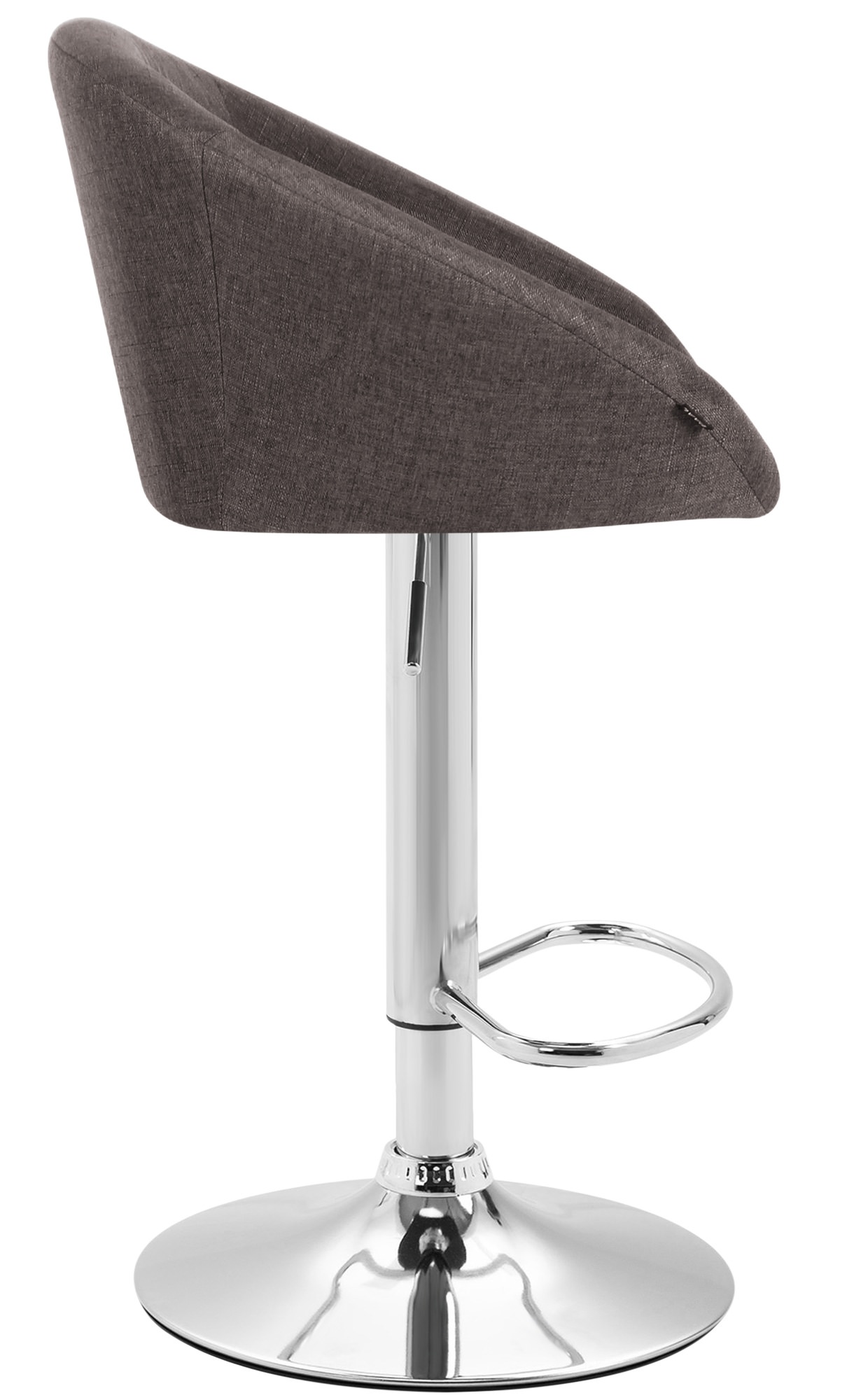Set de 2 tabourets de bar Miami V2 tissu