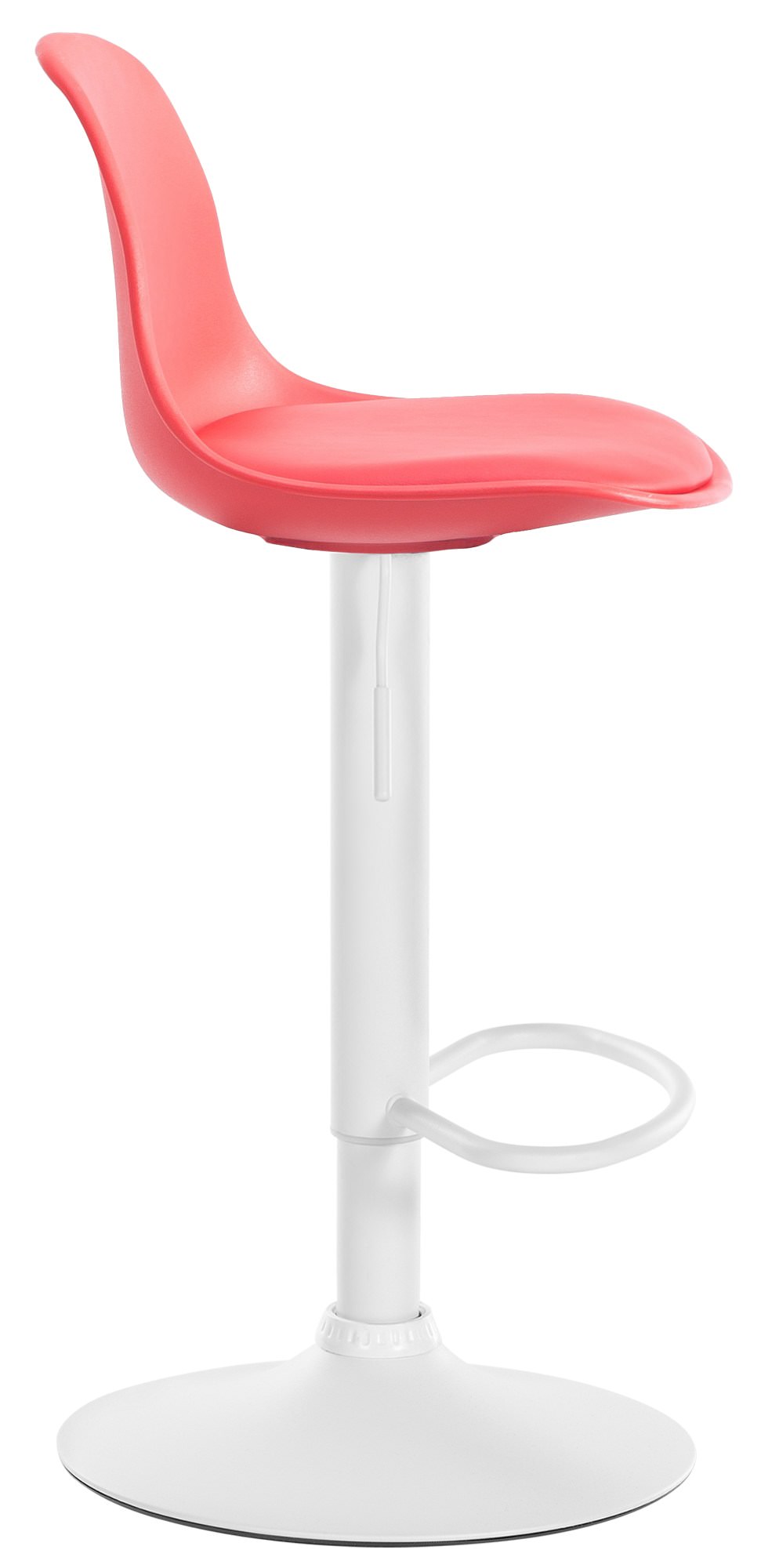 Tabouret de bar Kiel Similicuir et coque en plastique