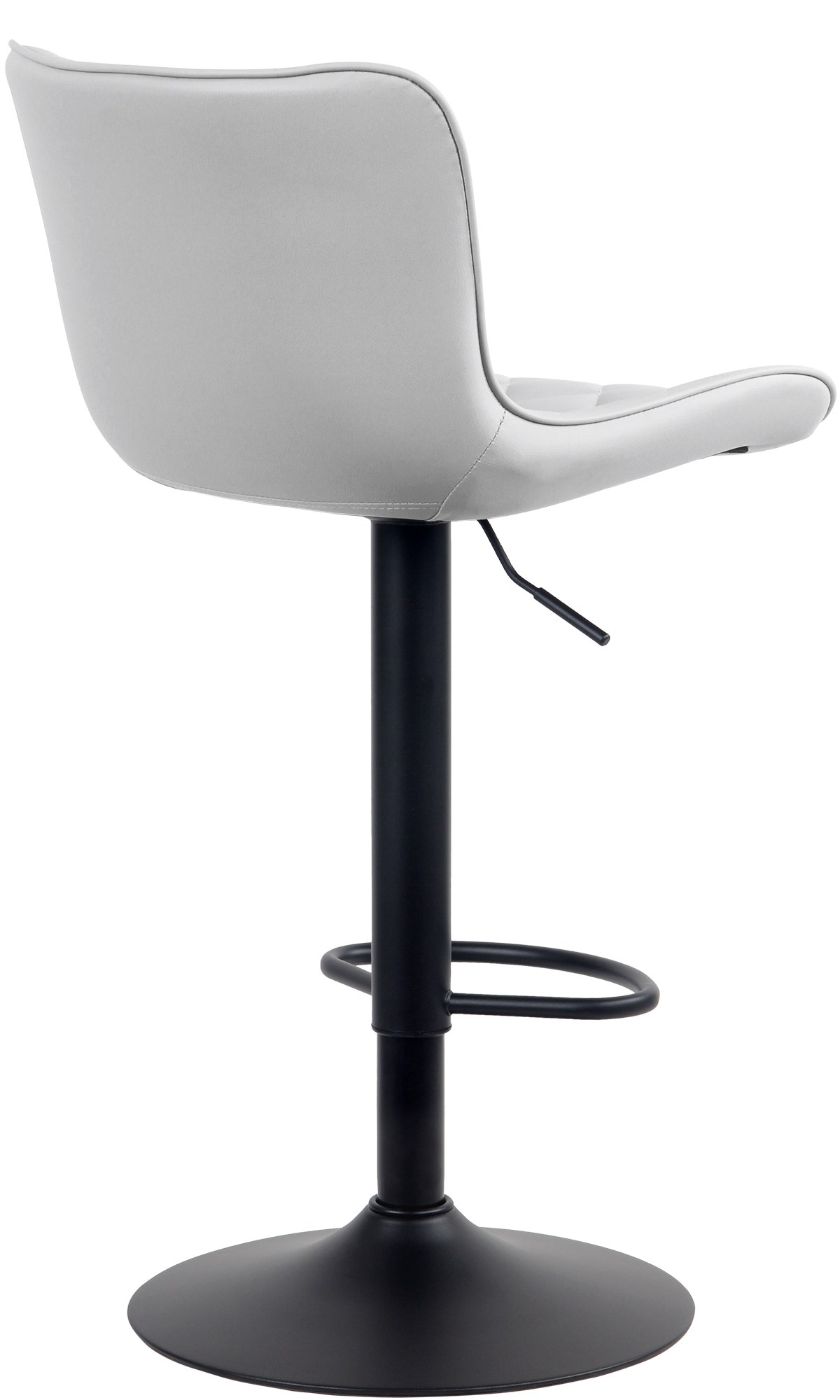 Tabouret de bar Emma Pied en Métal Hauteur réglable Siège pivotant