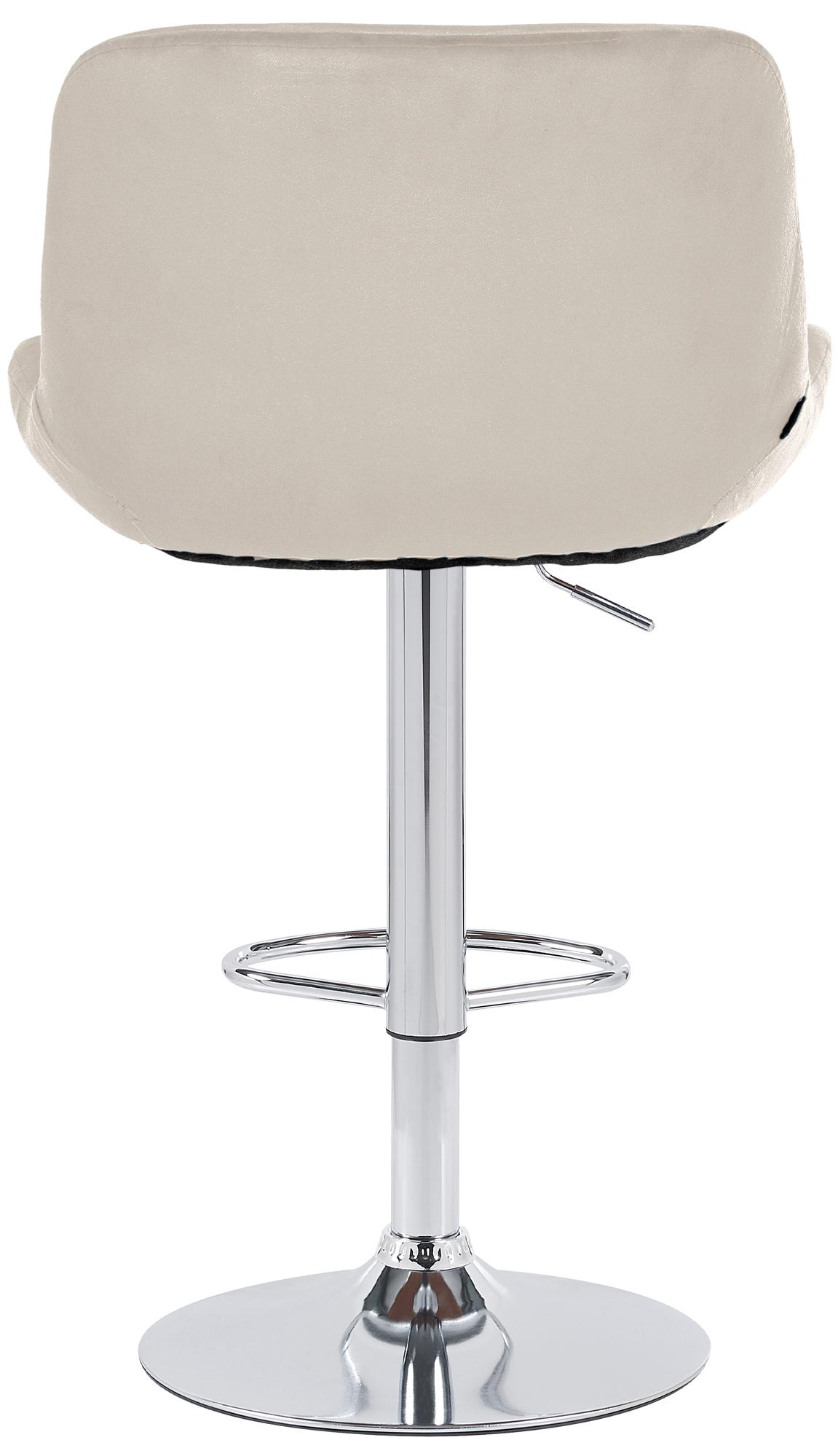 Lot de 2 tabourets de bar Solon chromés