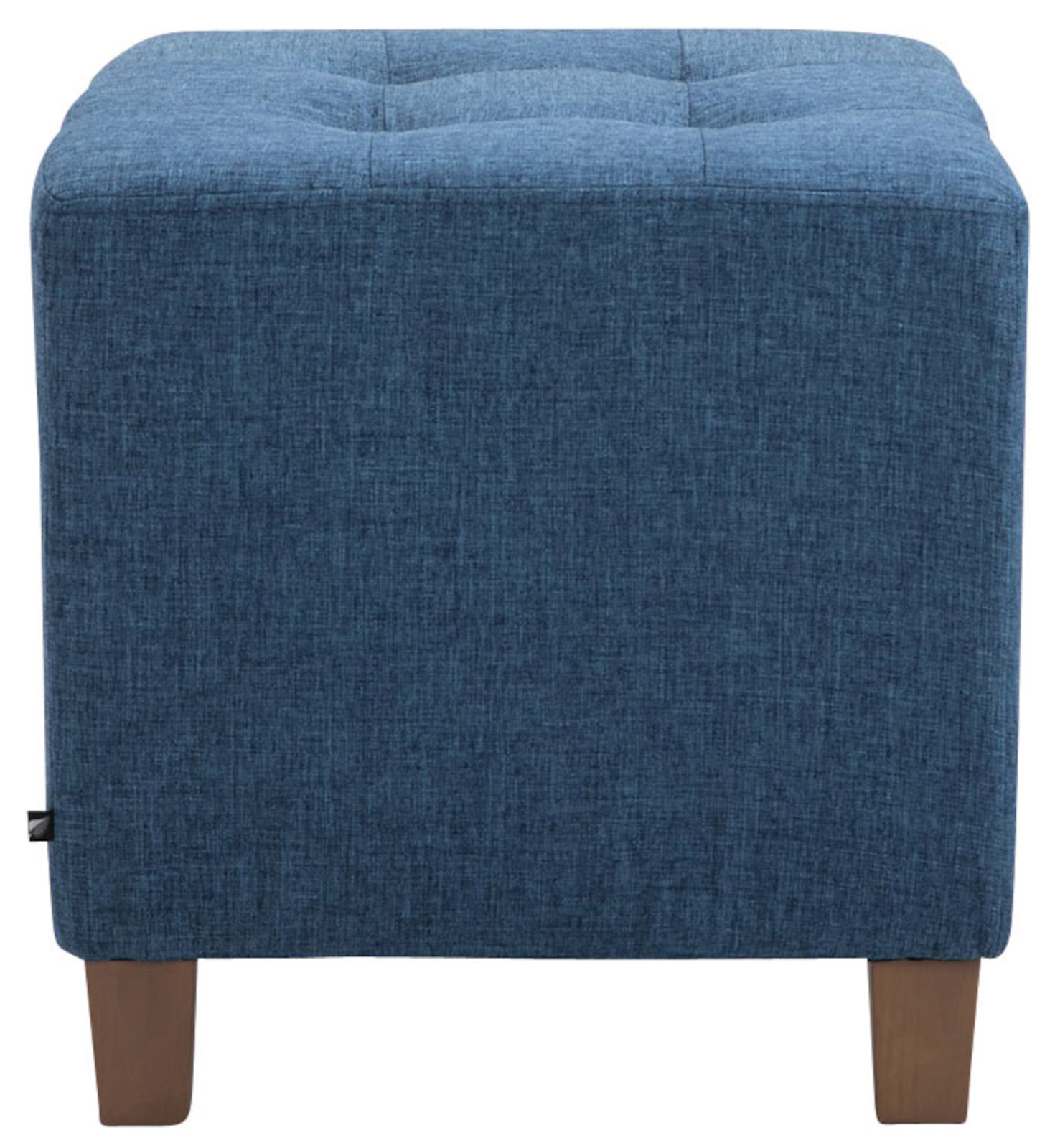 Lot de 2 tabourets bas Pharao en tissu