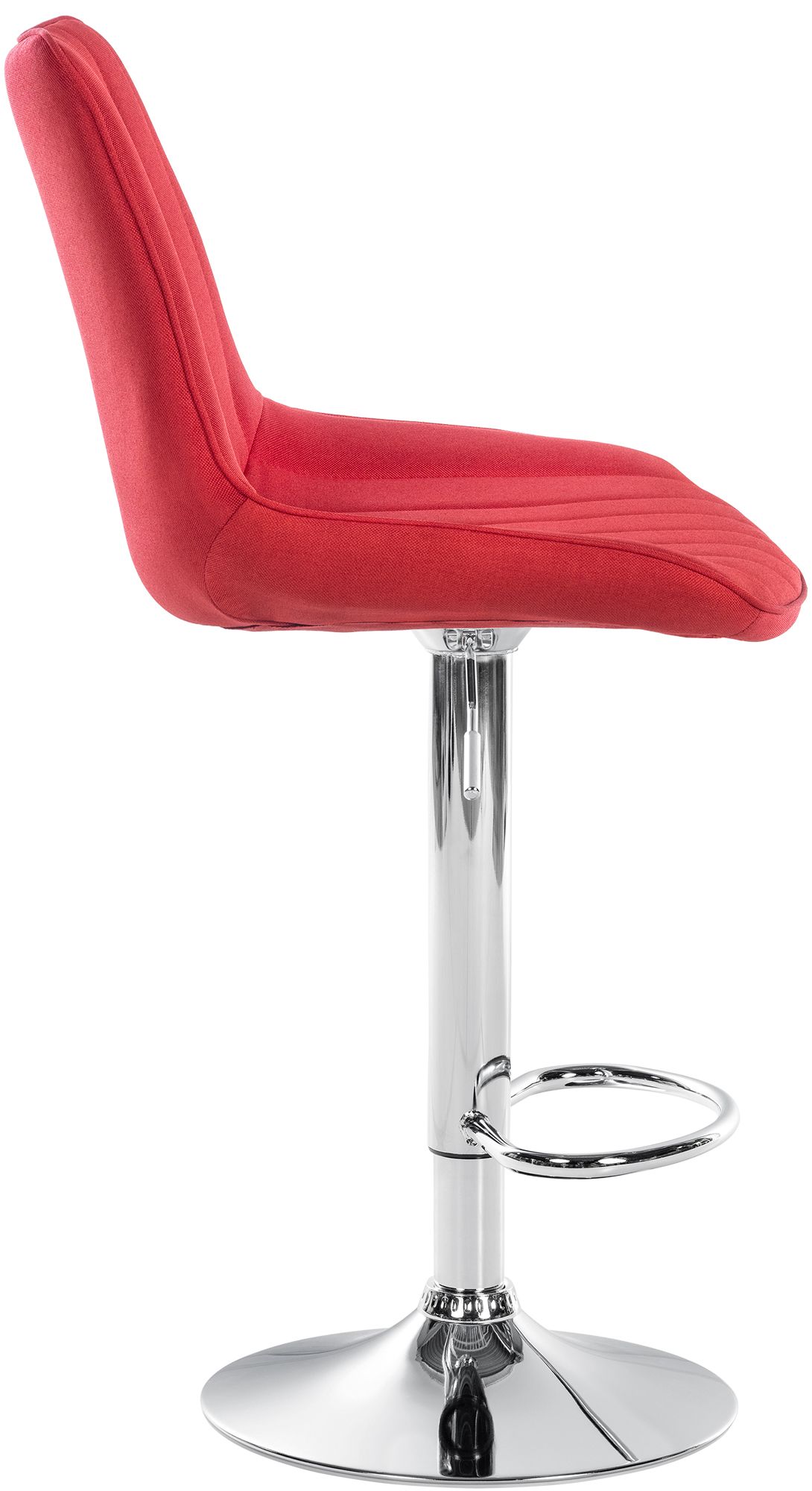Lot de 2 tabourets de bar Toni tissu