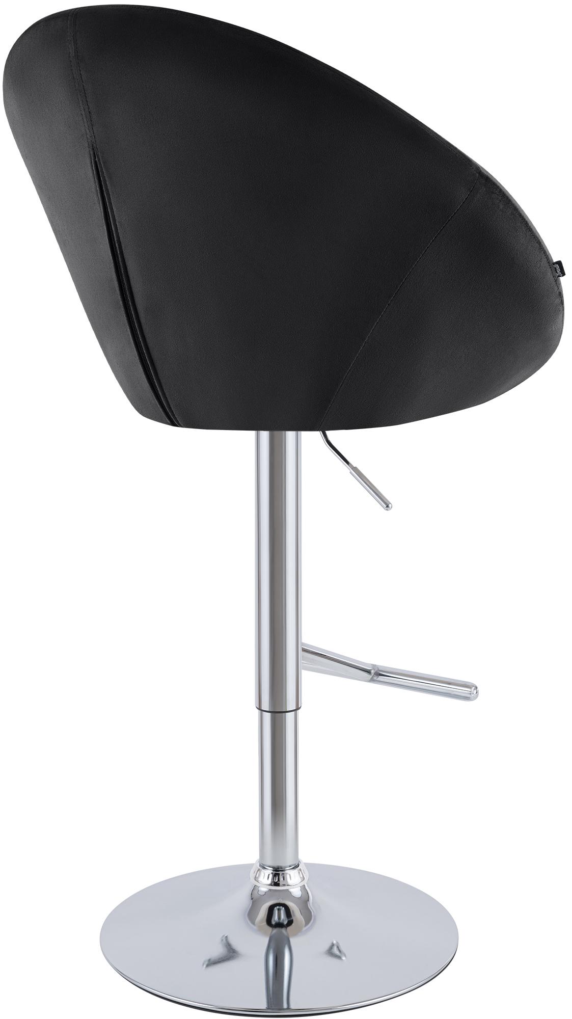 Tabouret de bar London en velours
