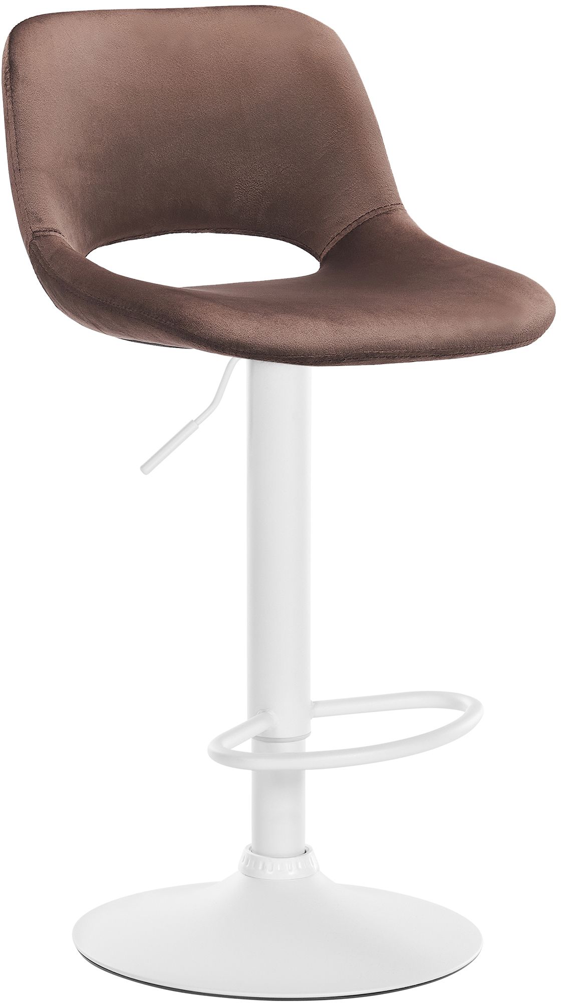 Tabouret de bar Camden velours
