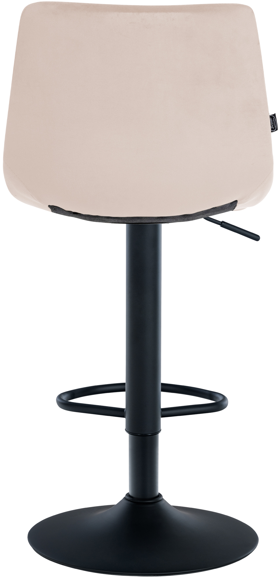 Tabouret de bar Jerry velours