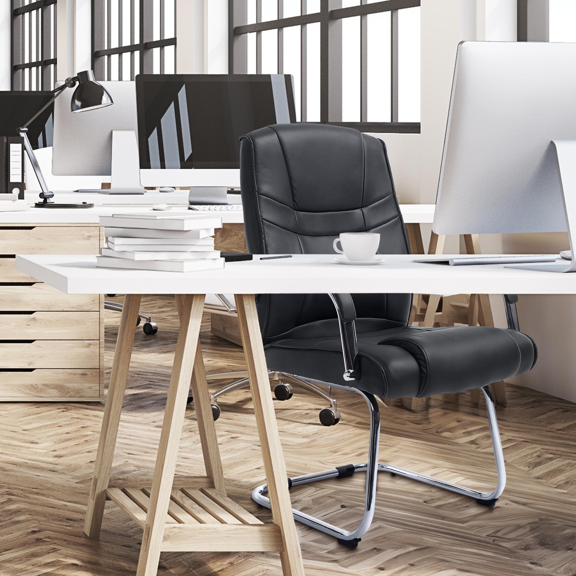 Chaise visiteur Attila similicuir