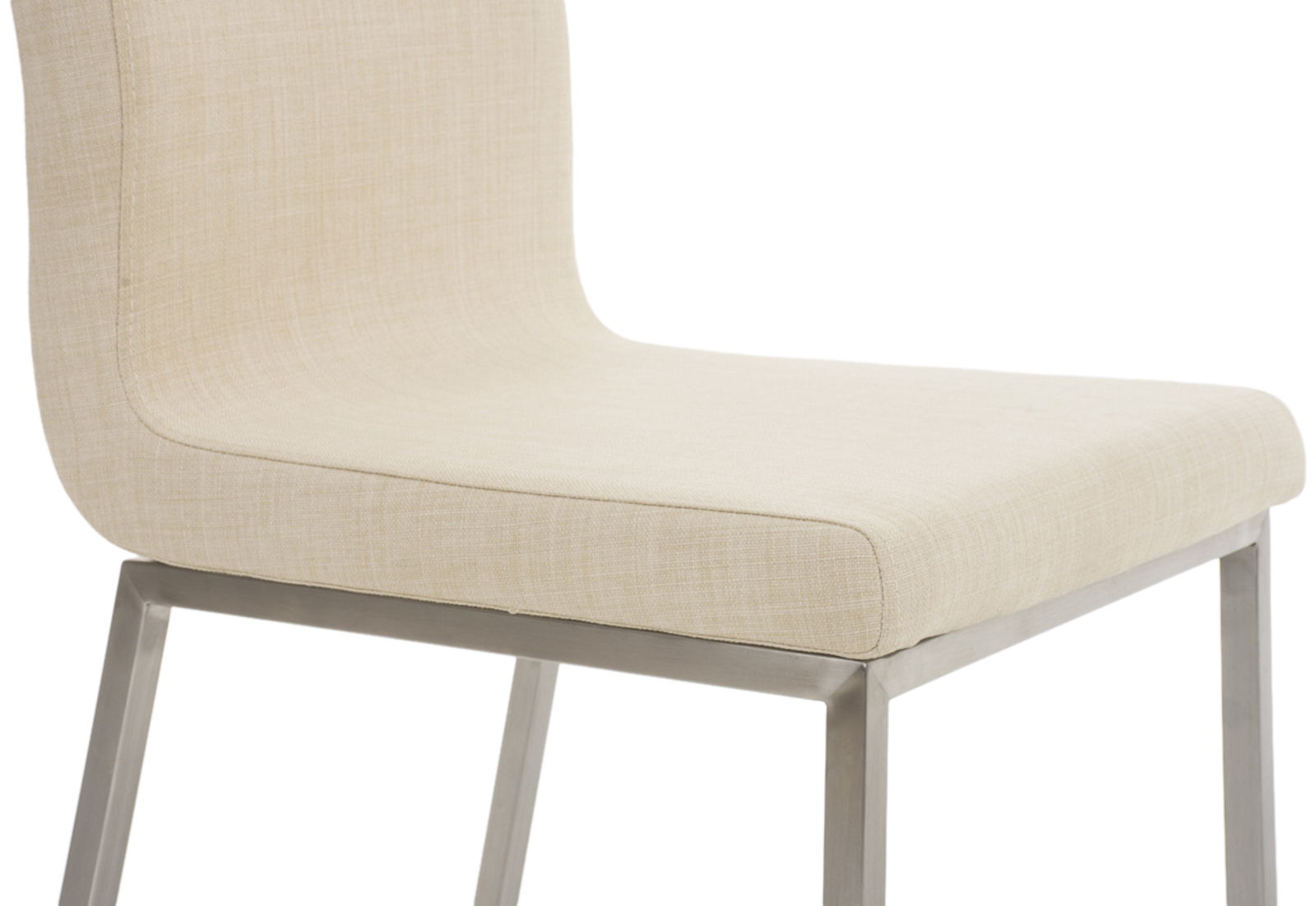 Lot de 2 Chaises de salle à manger Colmar en tissu