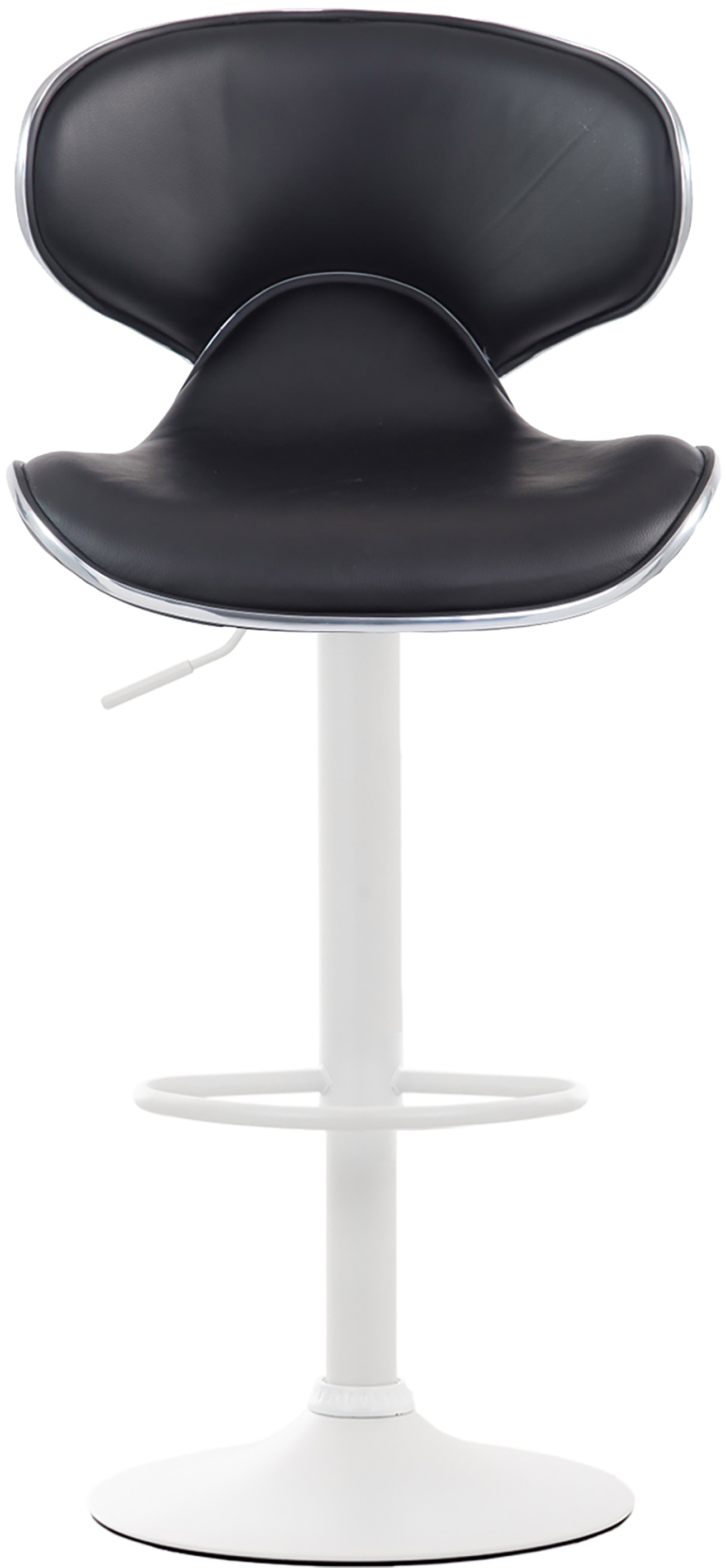 Tabouret de bar Las Vegas V2 similicuir avec pied en métal