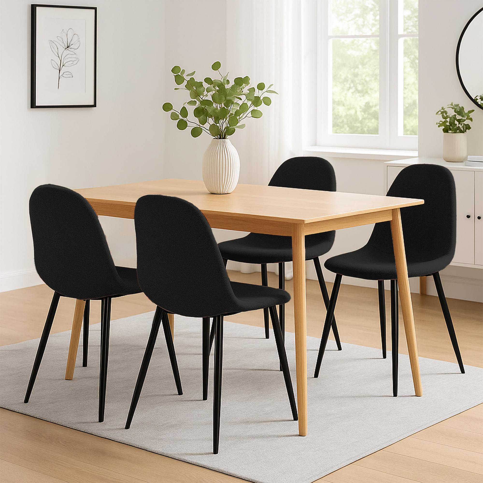 Set de 4 chaises de salle à manger Napier