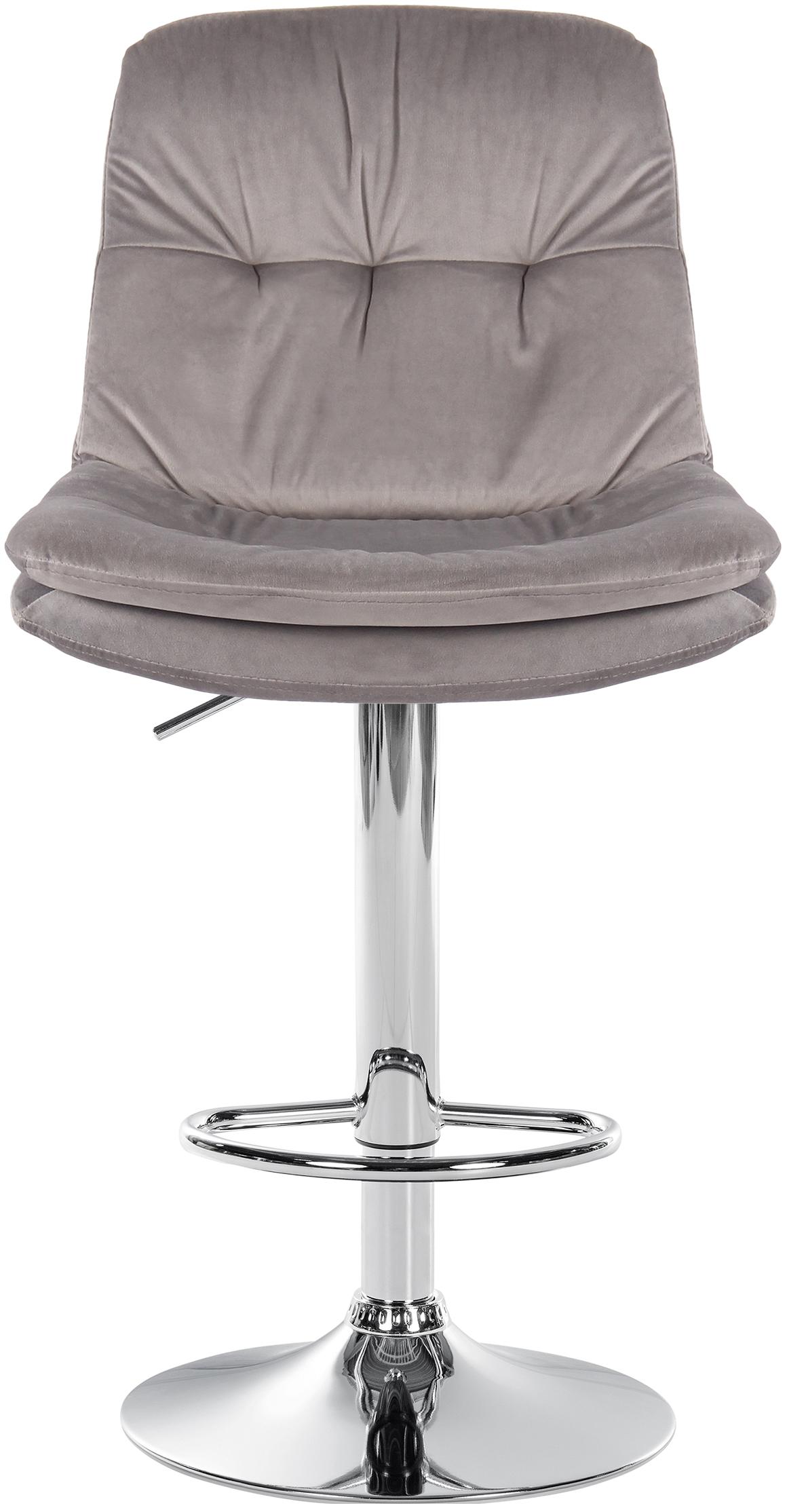Tabouret de bar Laurel velours