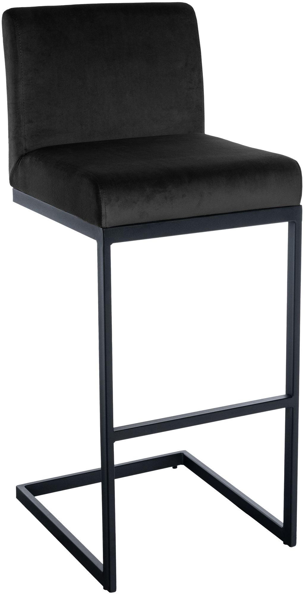 Tabouret de bar Hopewell velours