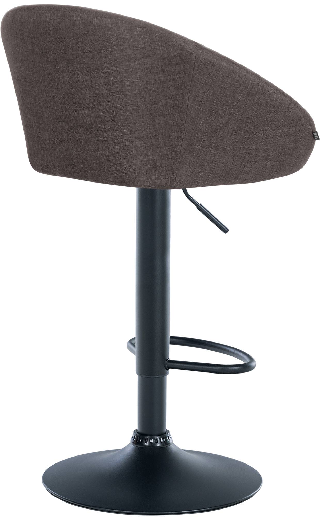 Tabouret de bar Davie Tissu