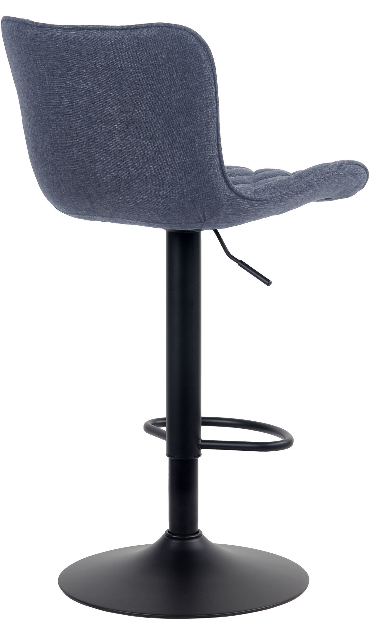 Tabouret de bar Emma Pied en Métal Hauteur réglable Siège pivotant