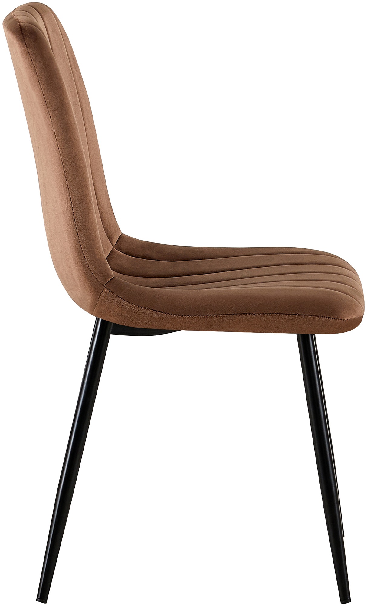 Chaise de salle à manger Dijon avec Piètement en métal noir