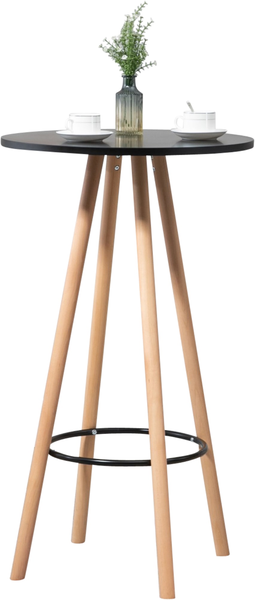 Table haute de bar Livia en Bois