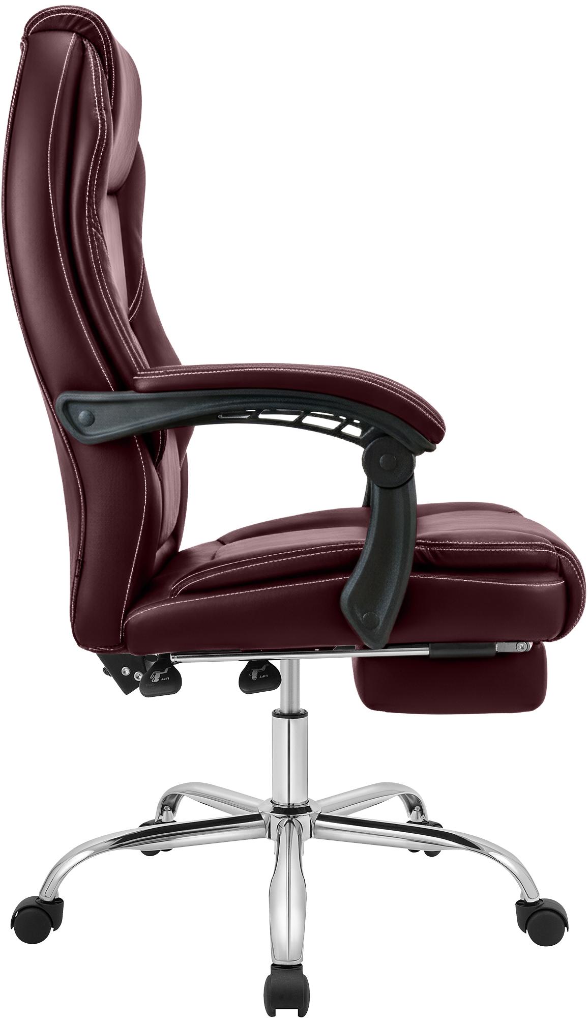 Chaise de bureau Castle en similicuir