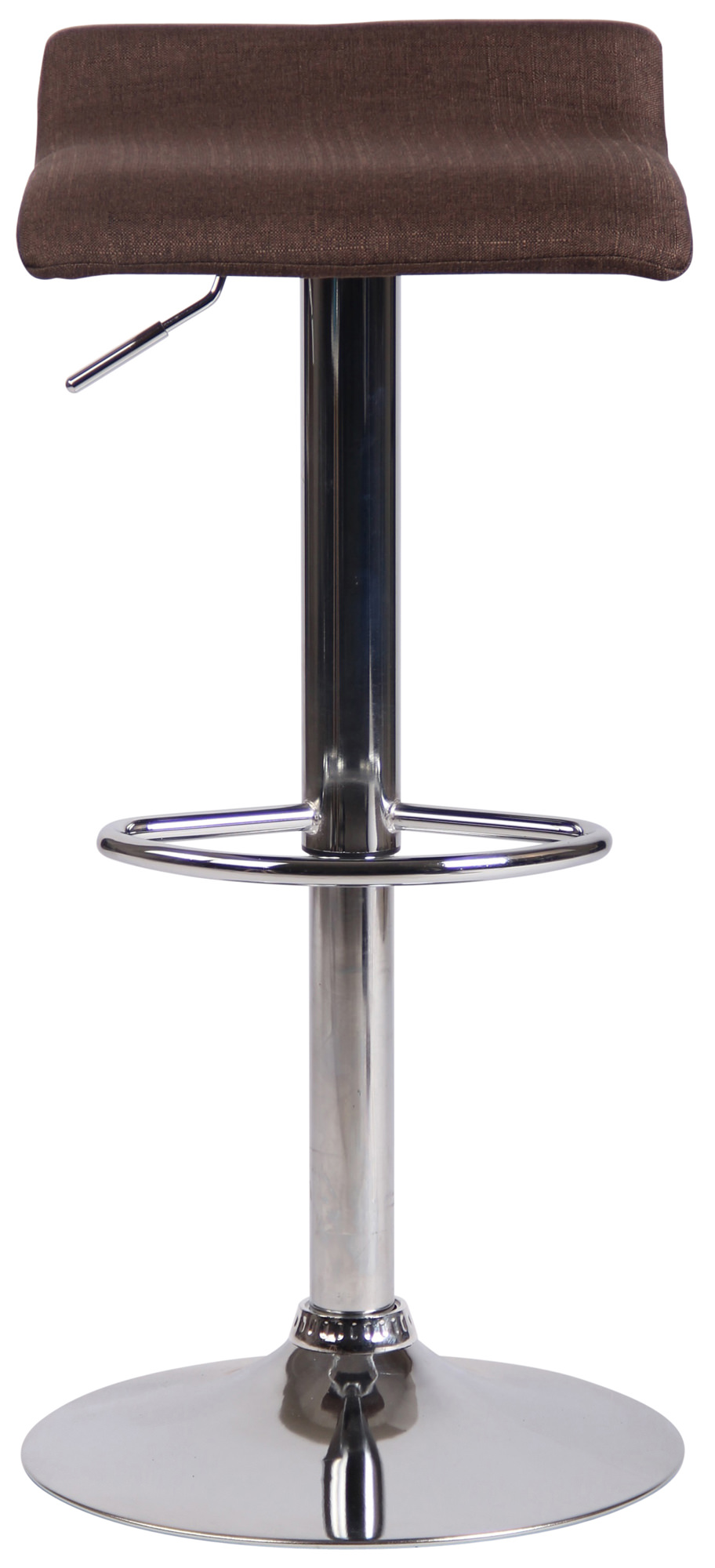 Tabouret de bar Dyn V2 tissu avec pied en métal
