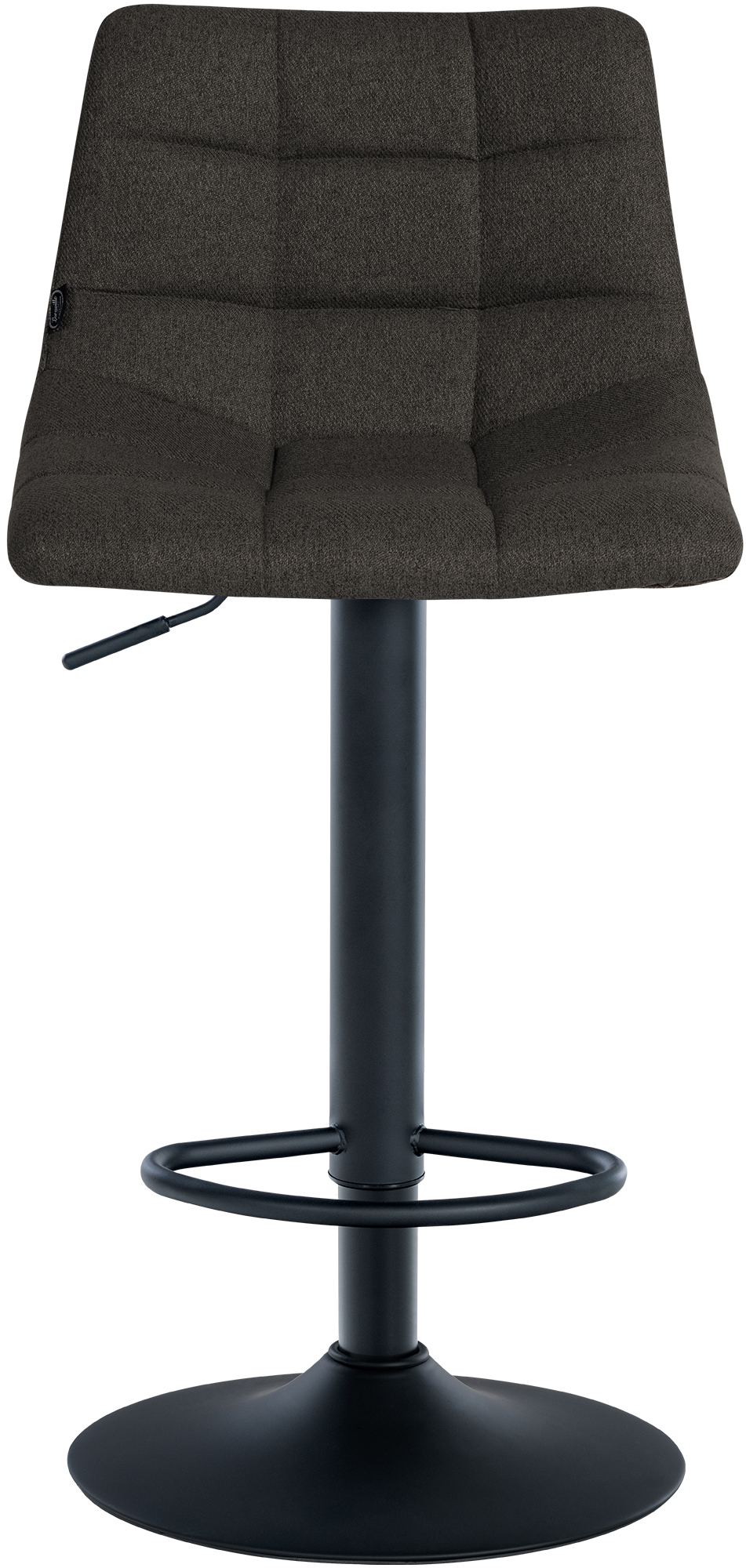 Lot de 2 tabourets de bar Jerry tissu