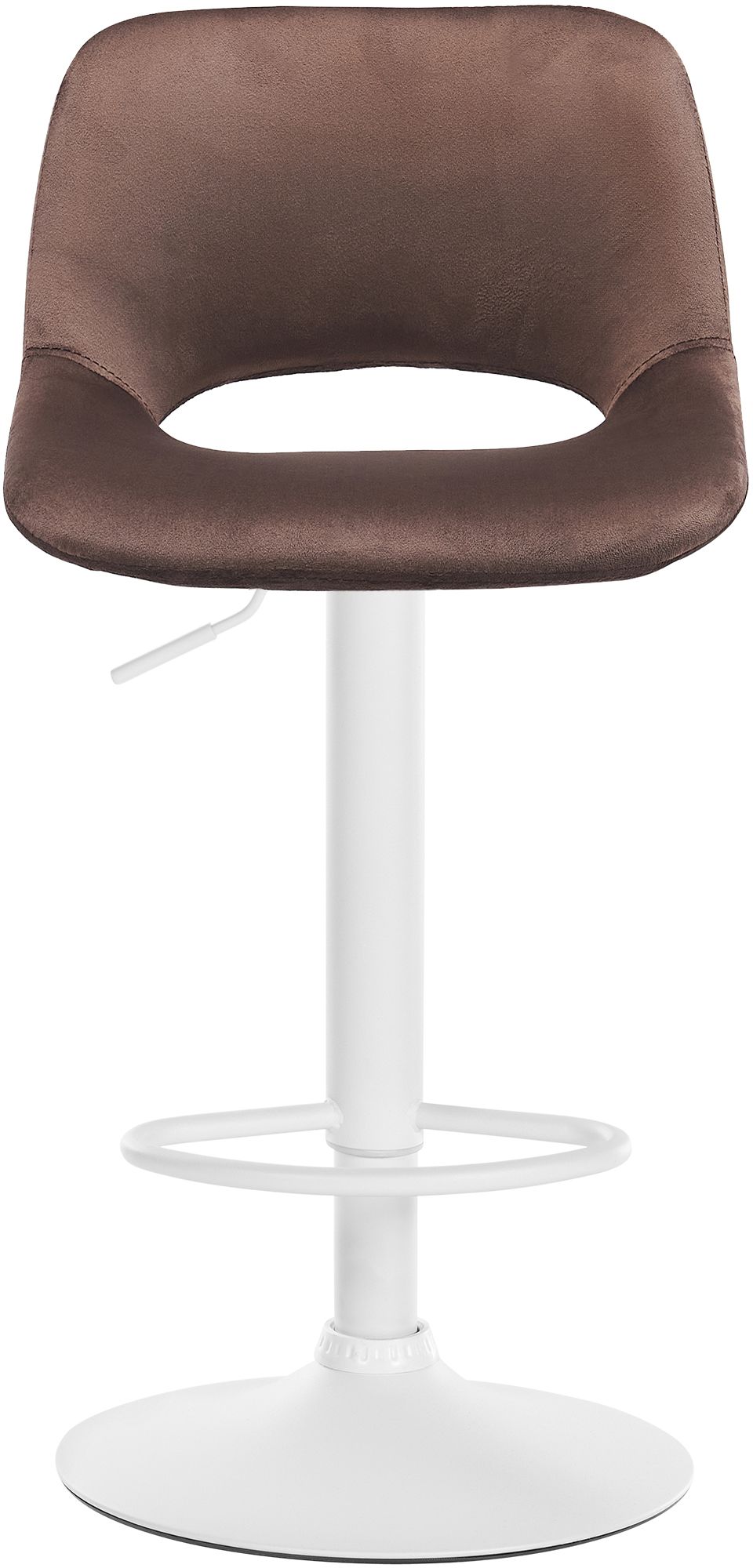 Tabouret de bar Camden velours