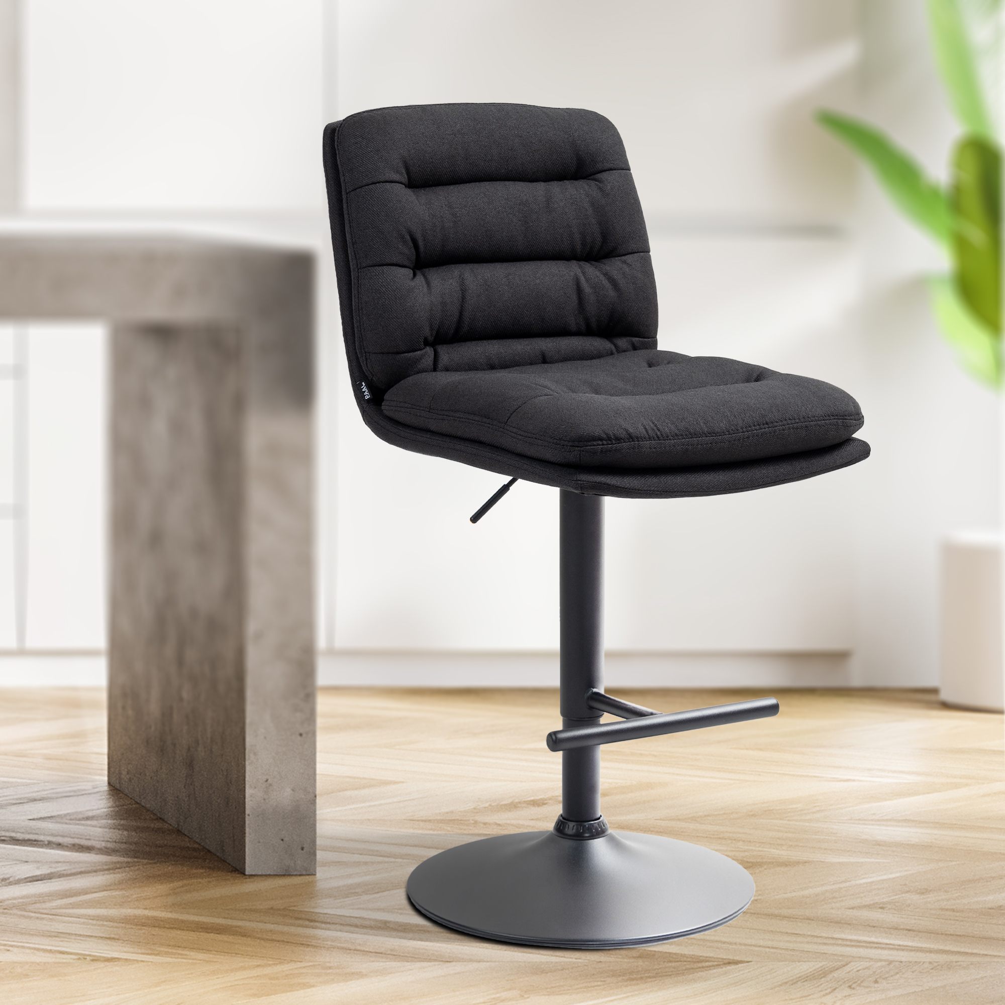 Tabouret de bar Damar Tissu