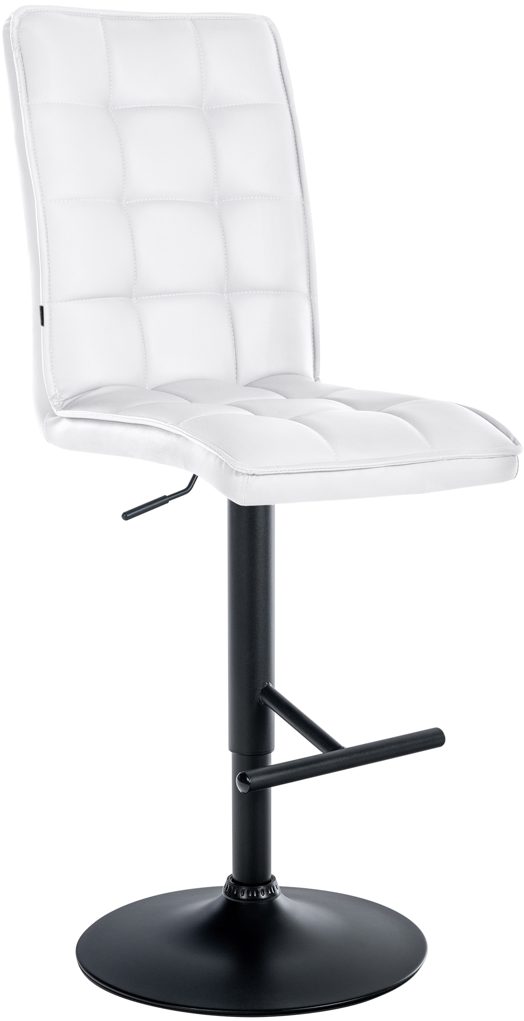 Tabouret de bar Peking en Similicuir réglable et pivotant
