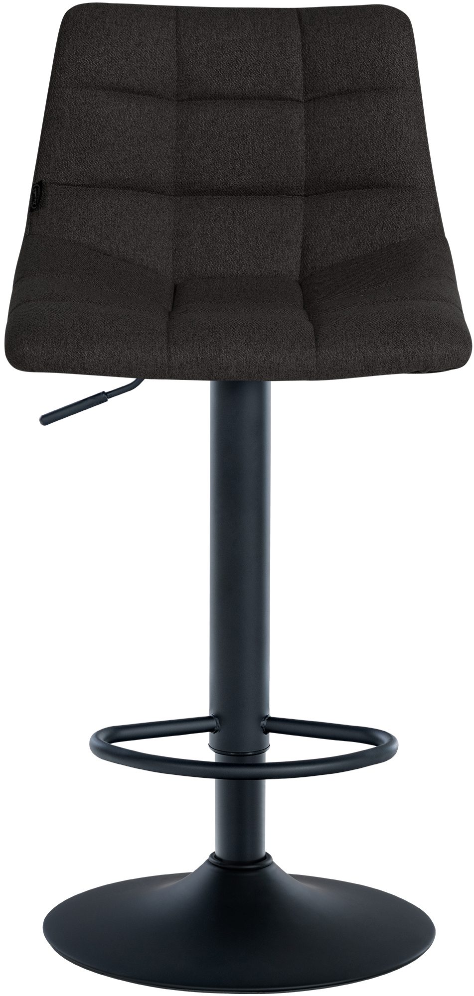 Lot de 2 tabourets de bar Jerry tissu