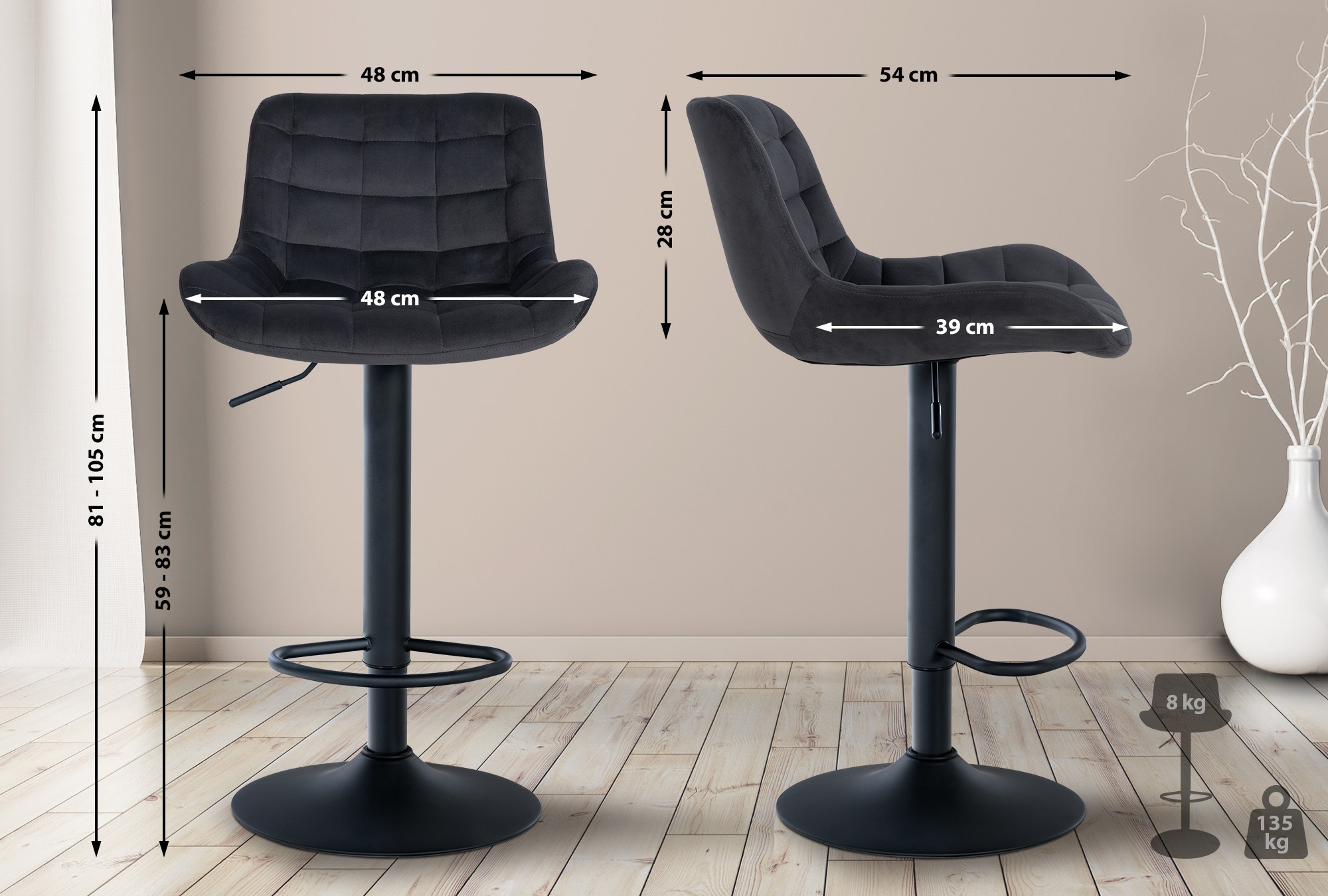 Tabouret de bar Tover