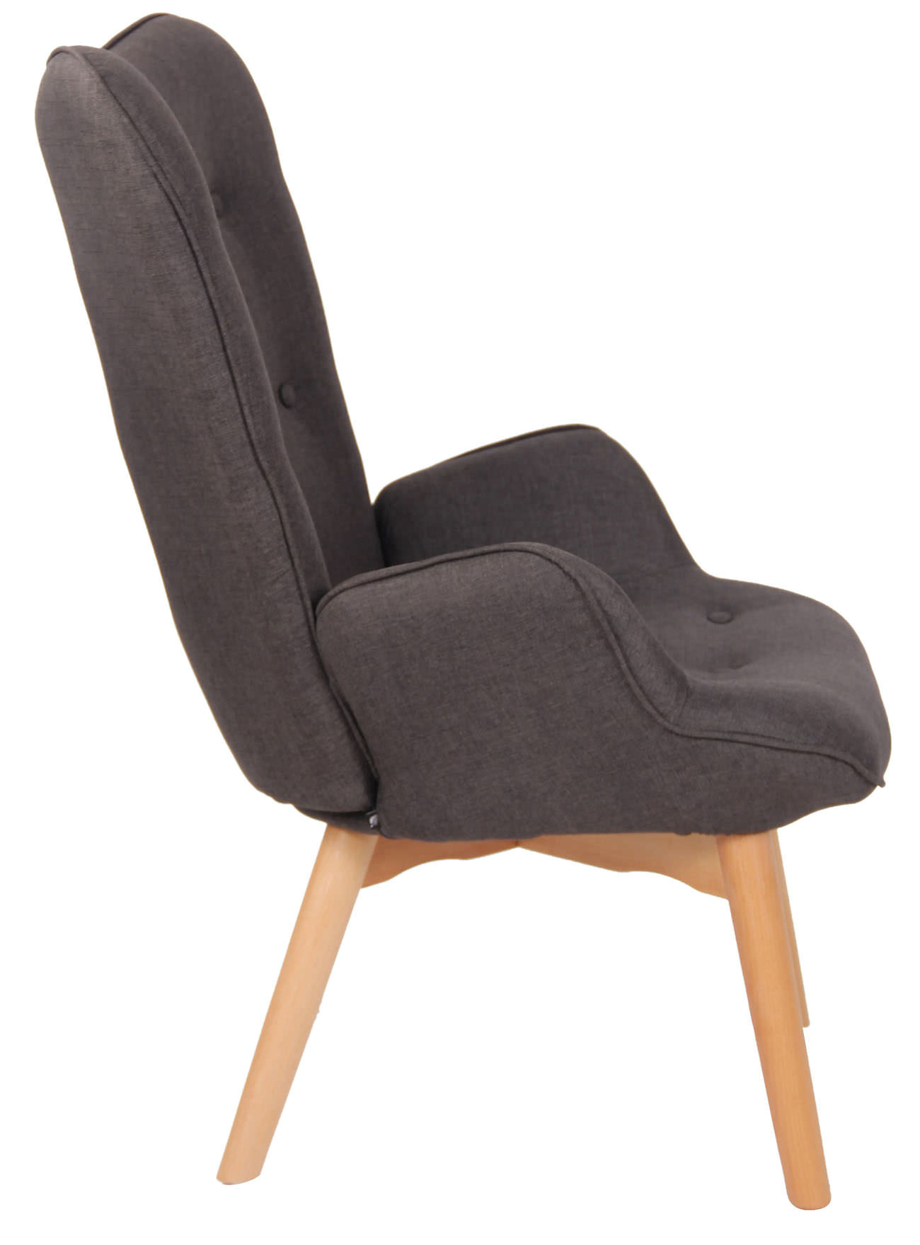 Chaise Lounge Durham en Tissu
