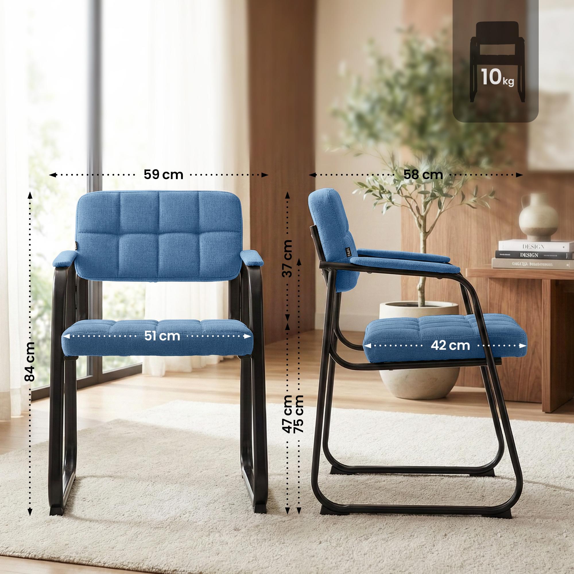 Chaise Visiteur Canada B Tissu