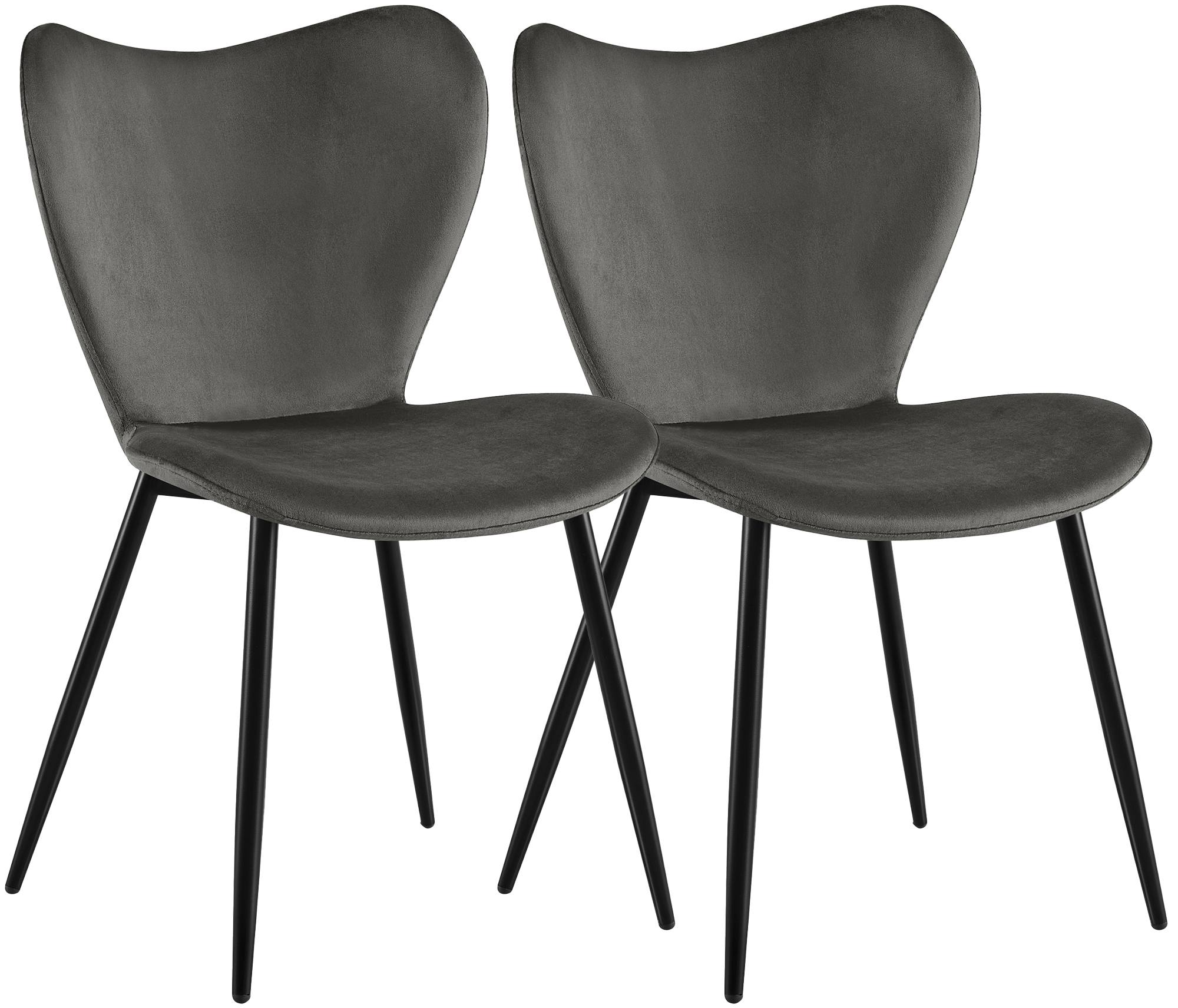 Lot de 2 Chaises de Salle a Manger Maika