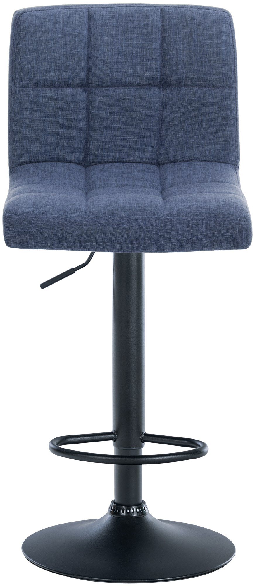 Lot de 2 tabourets de bar Calma tissu
