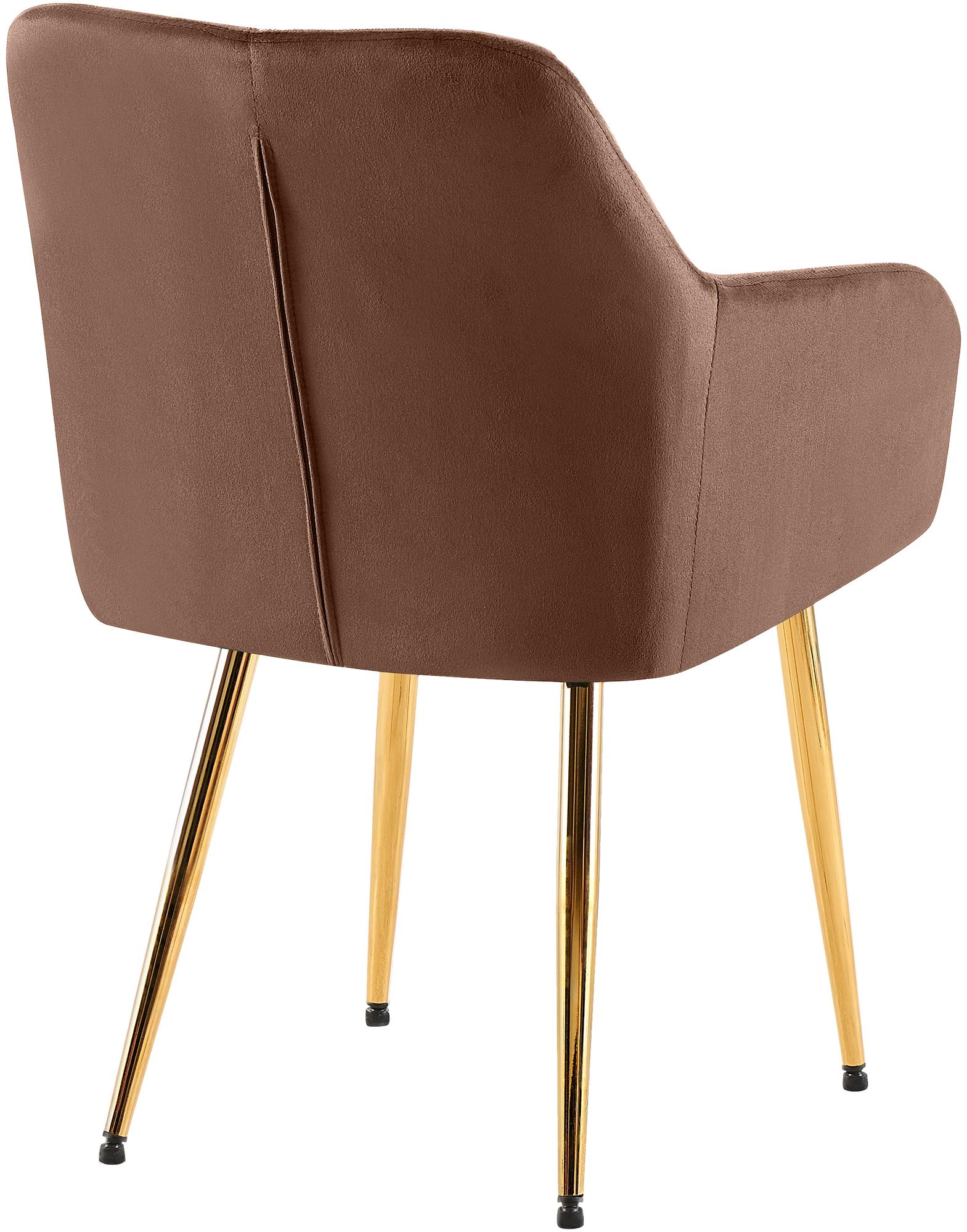 Chaise de salle à manger Monett Velours