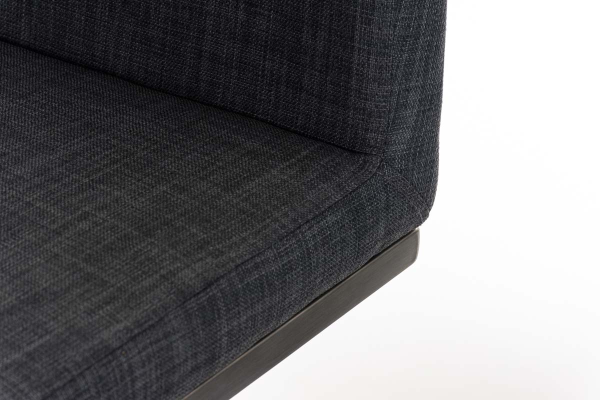 Lot de 2 tabourets de bar Panama en tissu