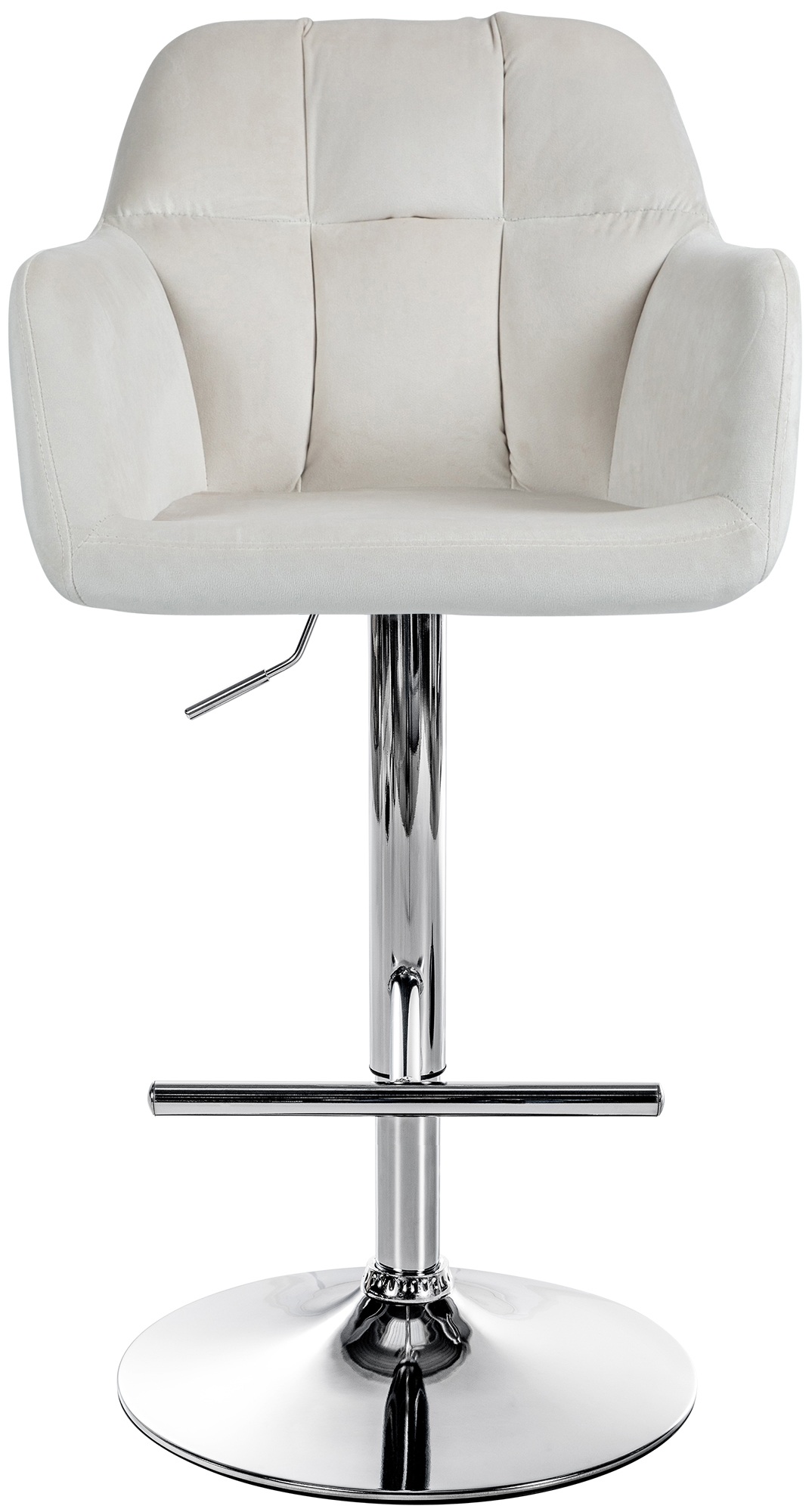 Tabouret de bar Natoma velours