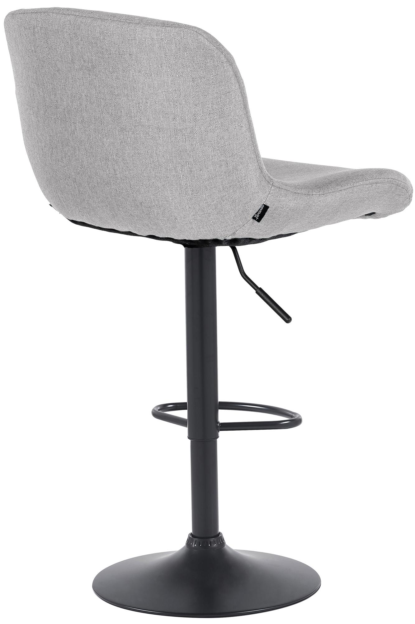 Lot de 2 tabourets de bar Solon noir