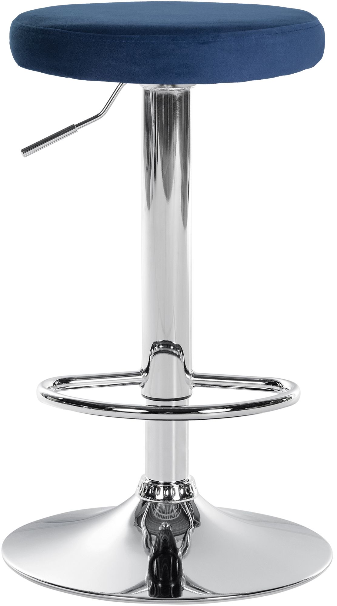 Lot de 2 tabourets de bar Ponte velours
