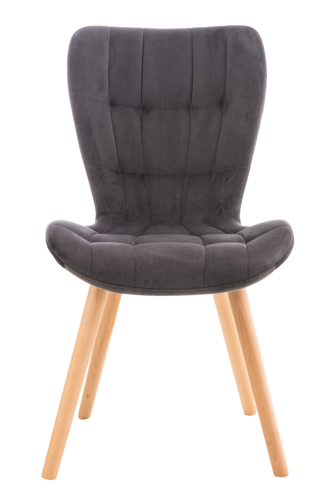 Chaise de table à manger Elda Velours