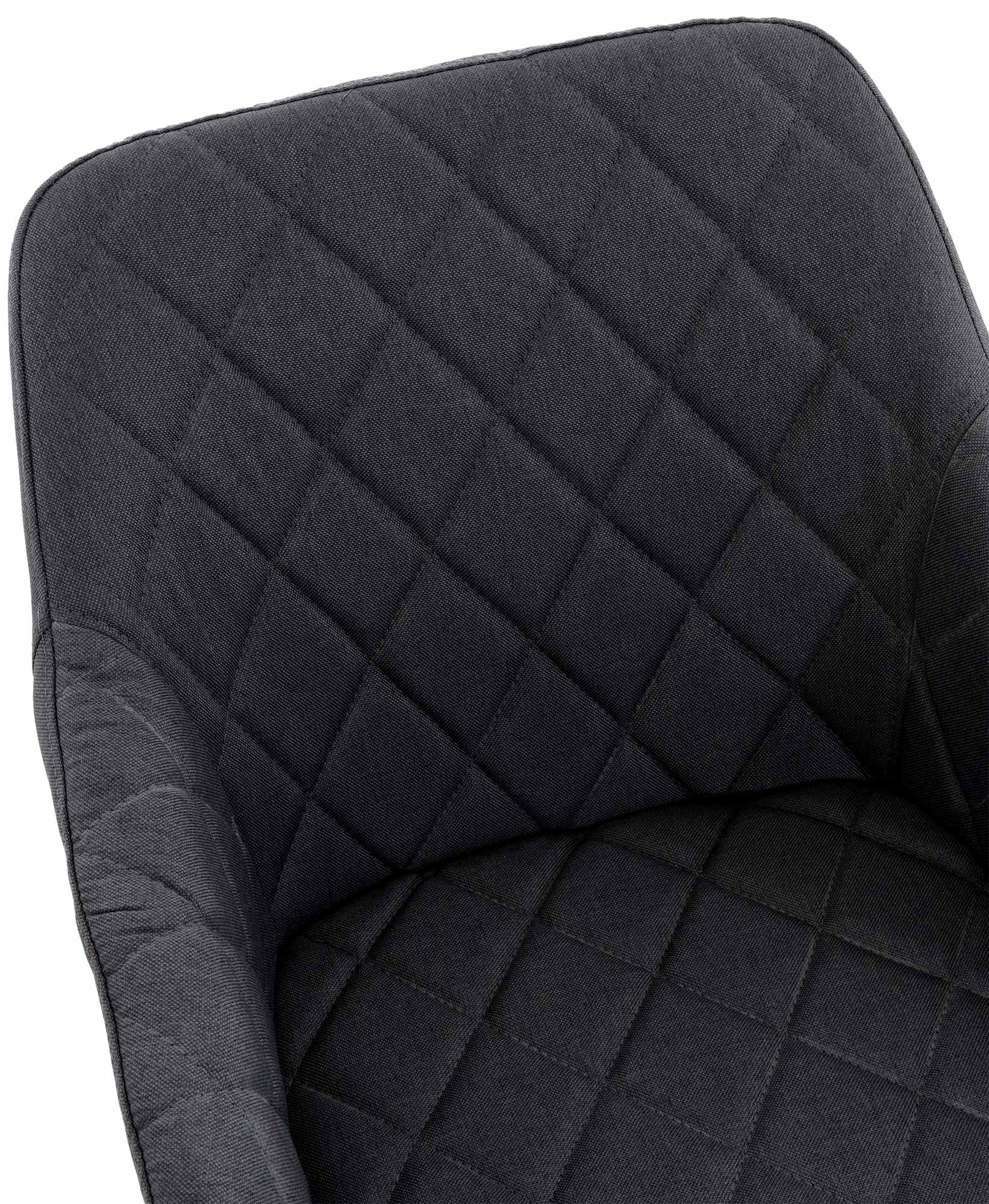 Lot de 4 chaises de salle à manger Shila avec Piètement en Métal noir