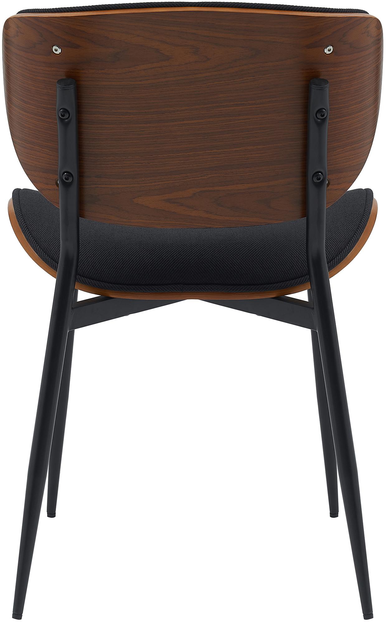 Lot de 2 chaises visiteurs Enid en similicuir ou en tissu