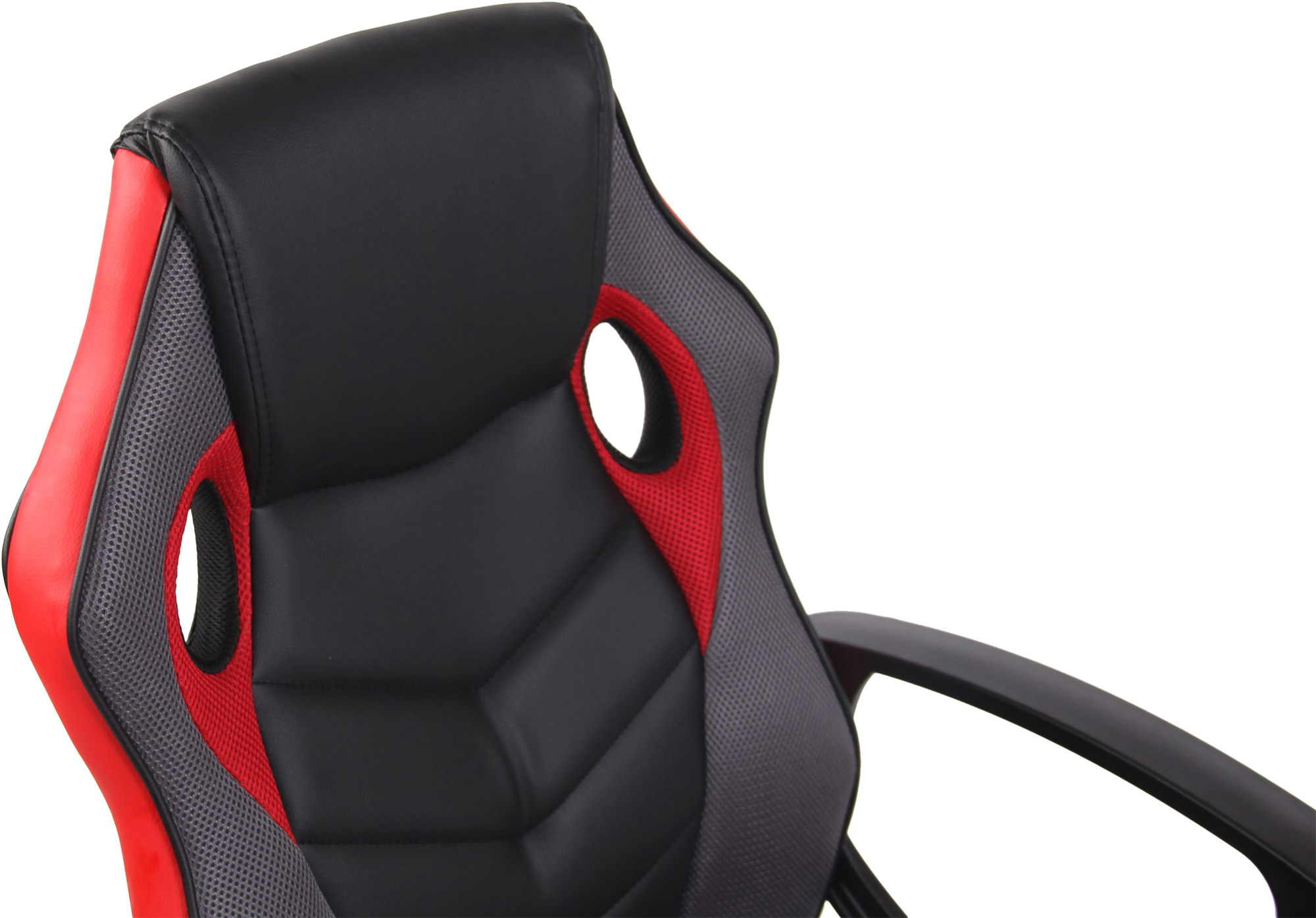 Fauteuil de bureau / Gaming Glendale en similicuir et tissu en maille