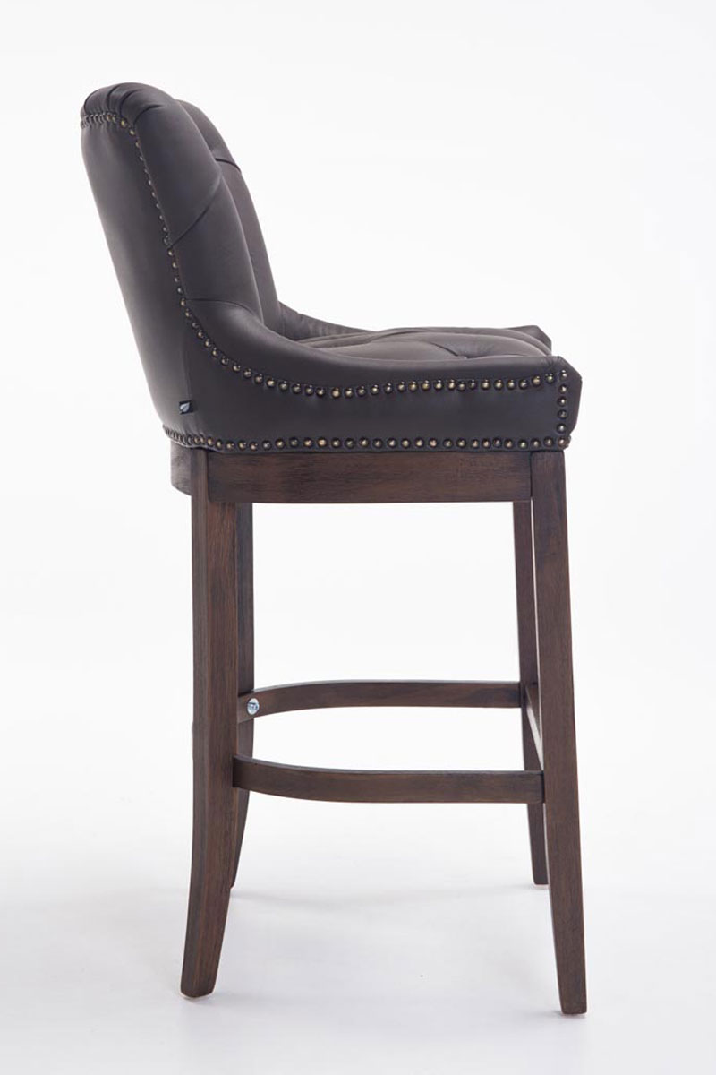 Lot de 2 Tabourets de bar Lakewood en véritable Cuir