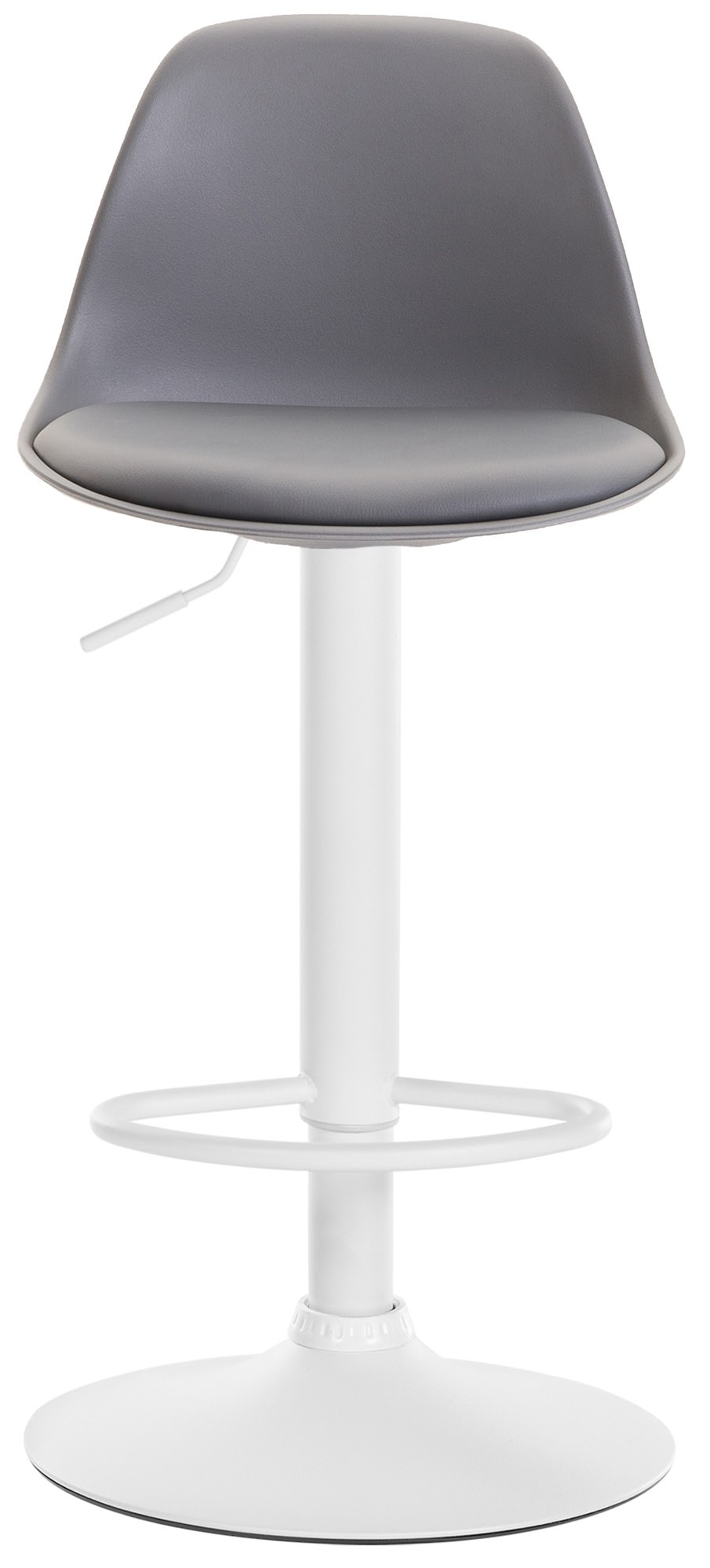 Tabouret de bar Kiel Similicuir et coque en plastique
