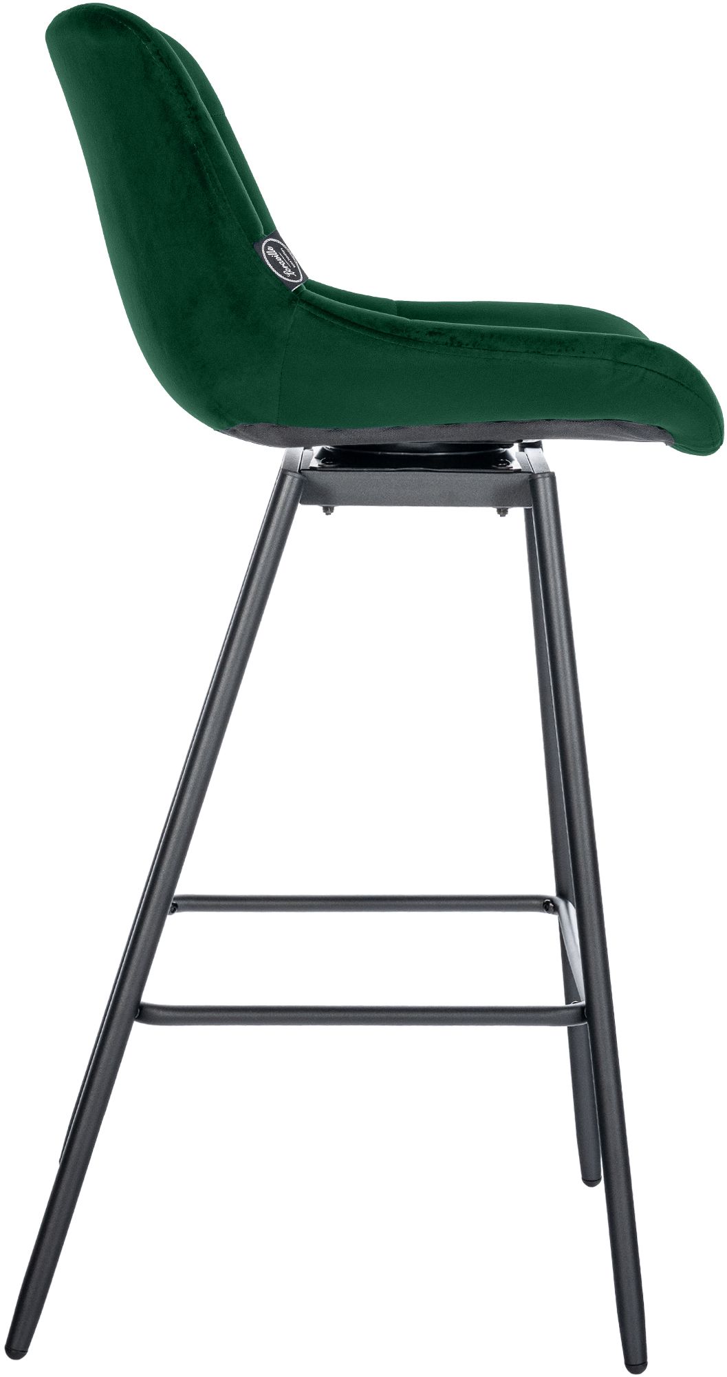 Lot de 4 tabourets de bar Weston pivotants