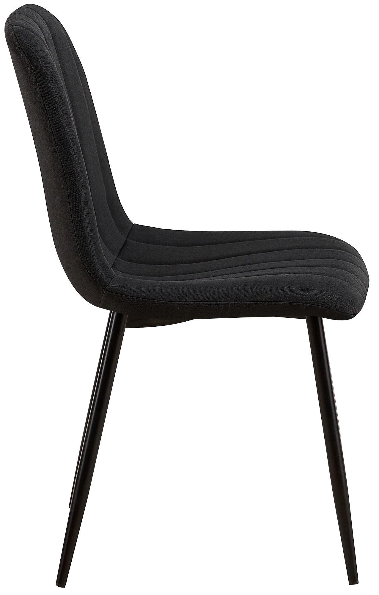 Chaise de salle à manger Dijon avec Piètement en métal noir