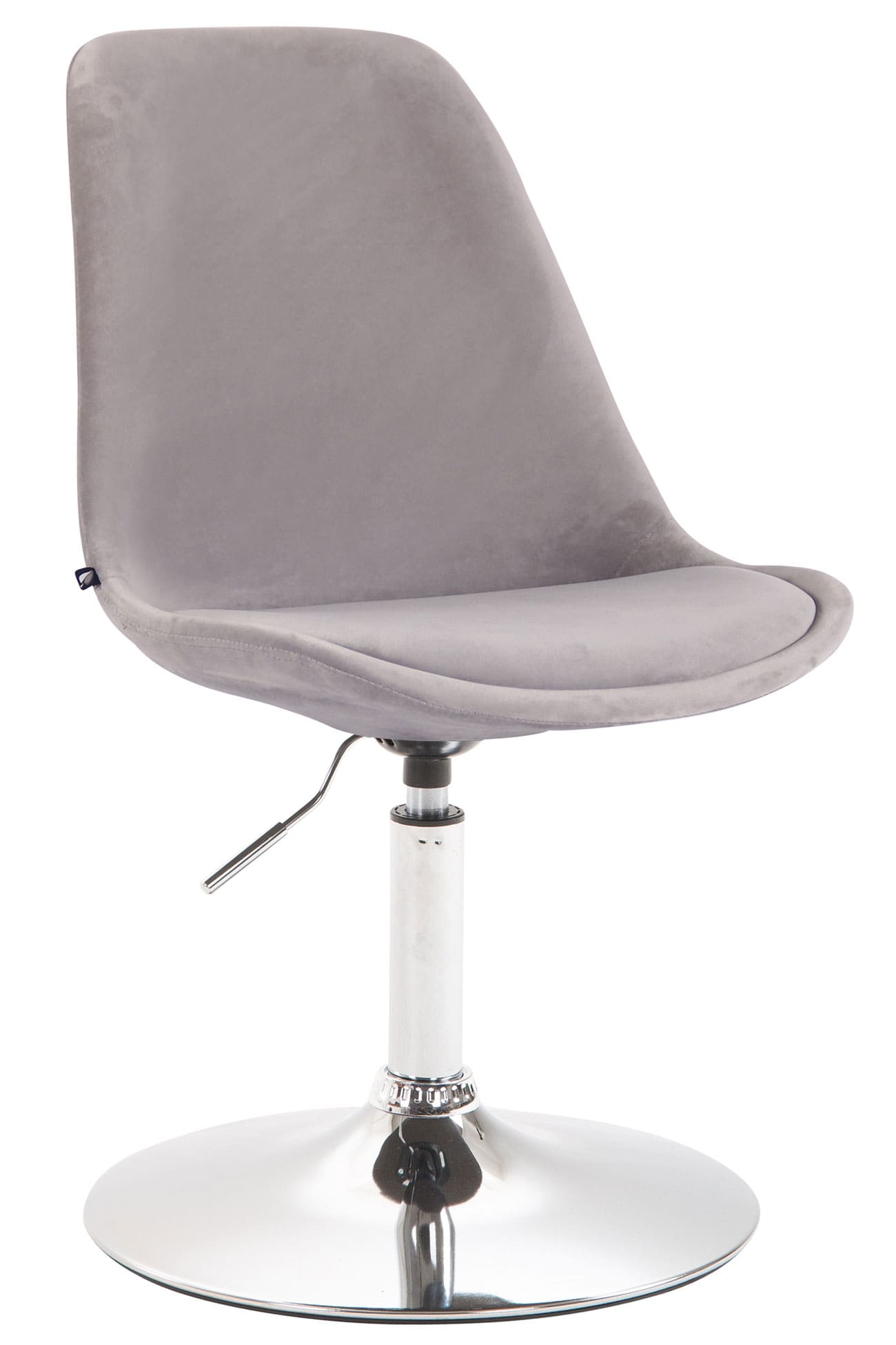 Lot de 4 Chaises de salle à manger Maverick en velours avec pied métal