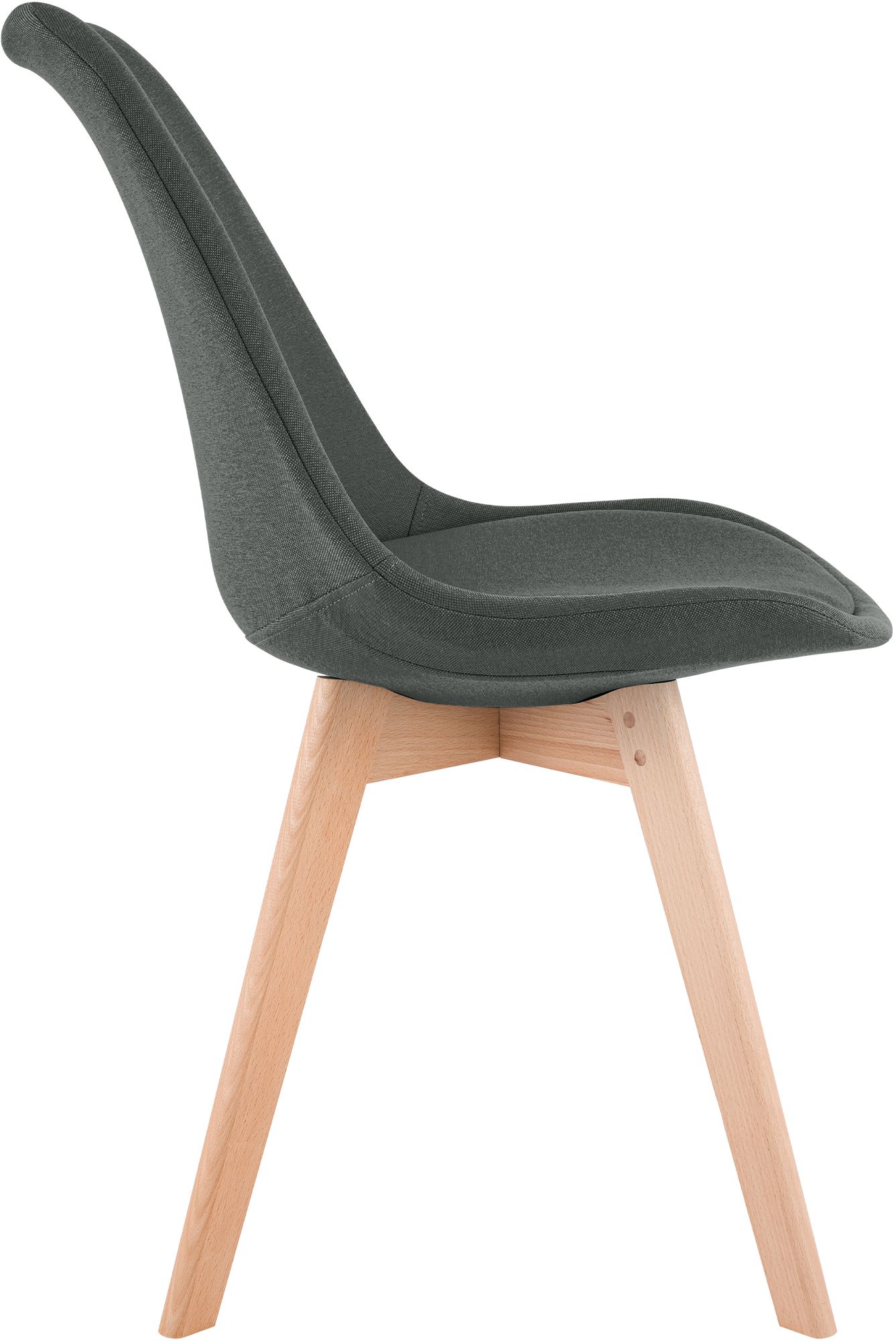 Chaise de salle à manger Linares : design élégant et confortable pour vos repas en famille ou entre amis