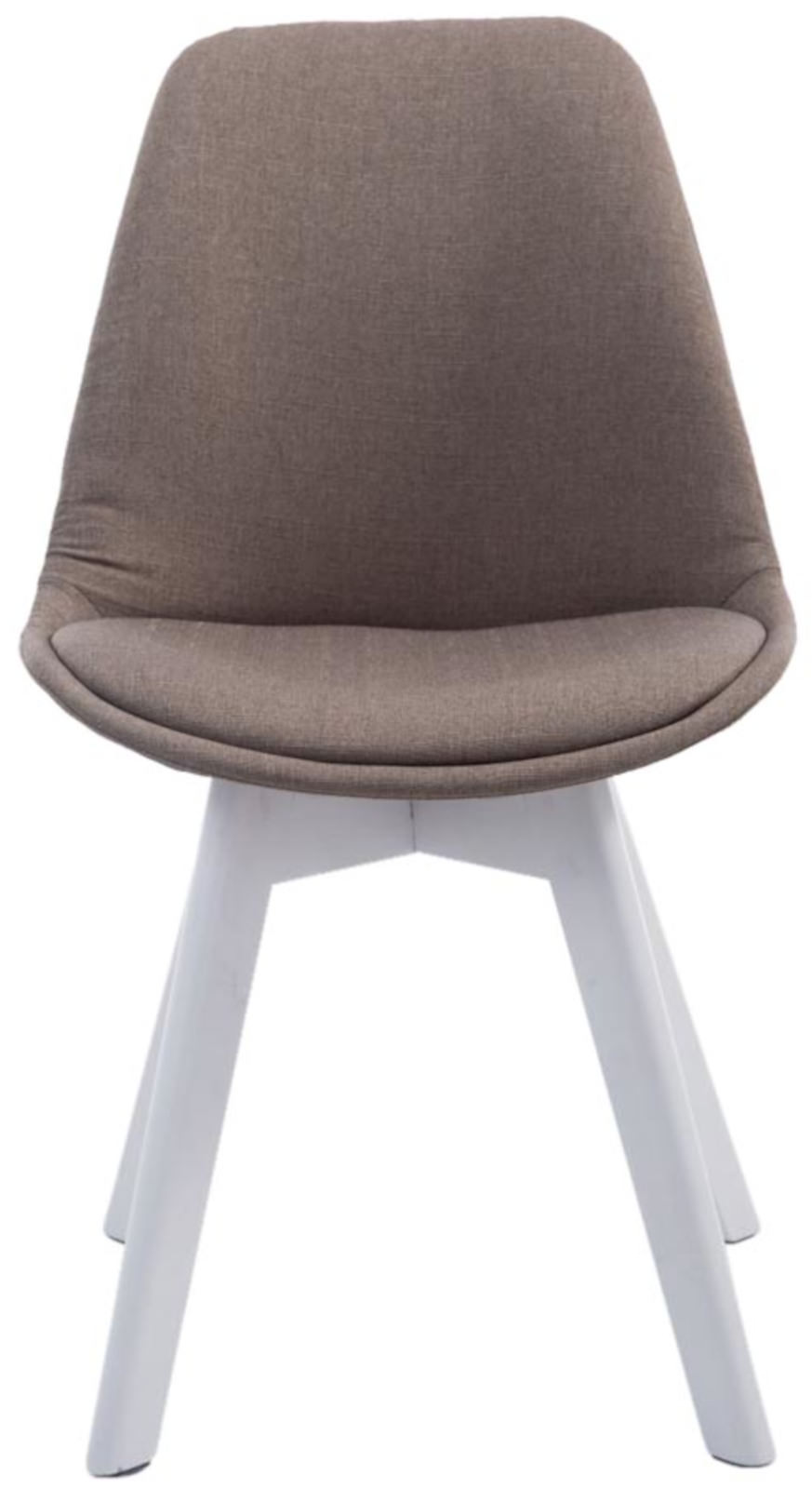 Lot de 4 chaises de salle à manger Borneo V2 en Tissu