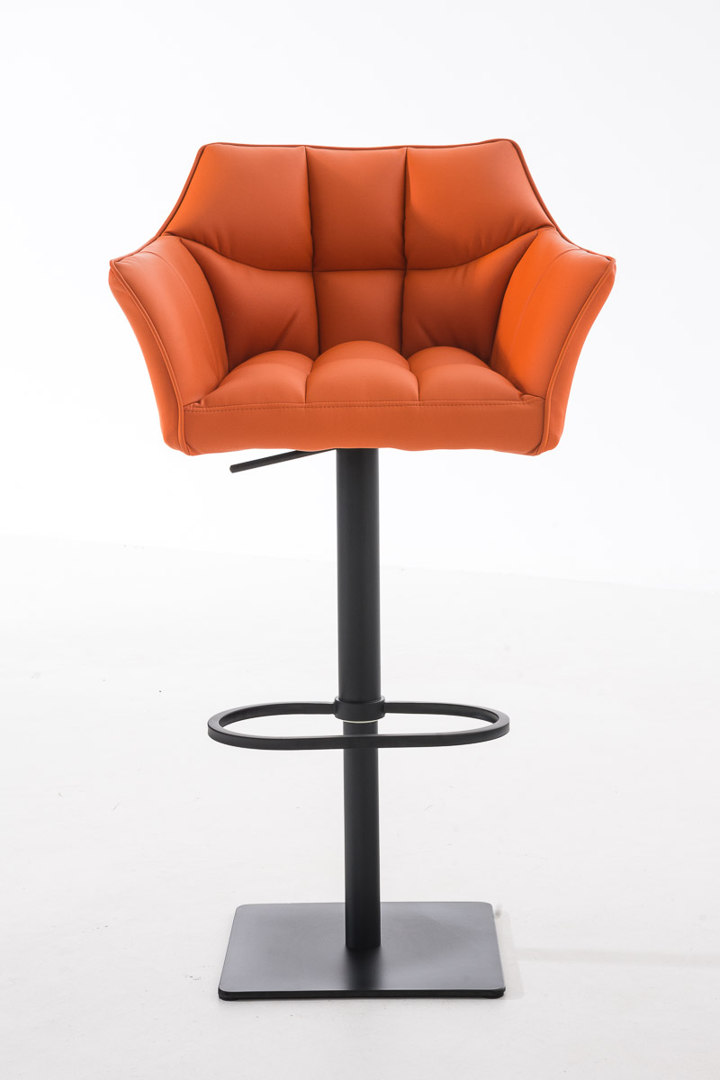 Tabouret de bar Damaso avec revetement en similicuir